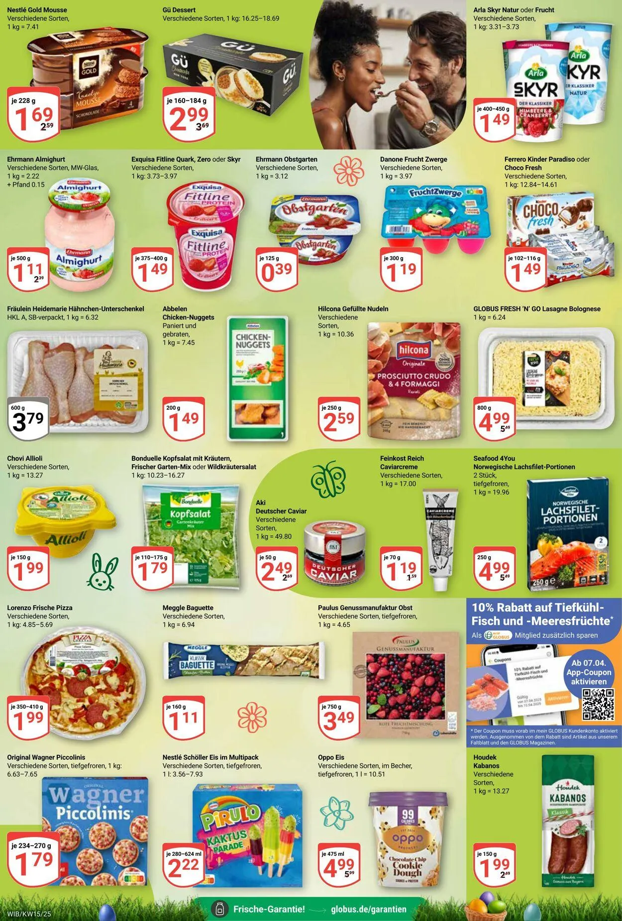 Globus - Wiesbaden Aktueller Prospekt von 7. April bis 12. April 2025 - Prospekt seite 15