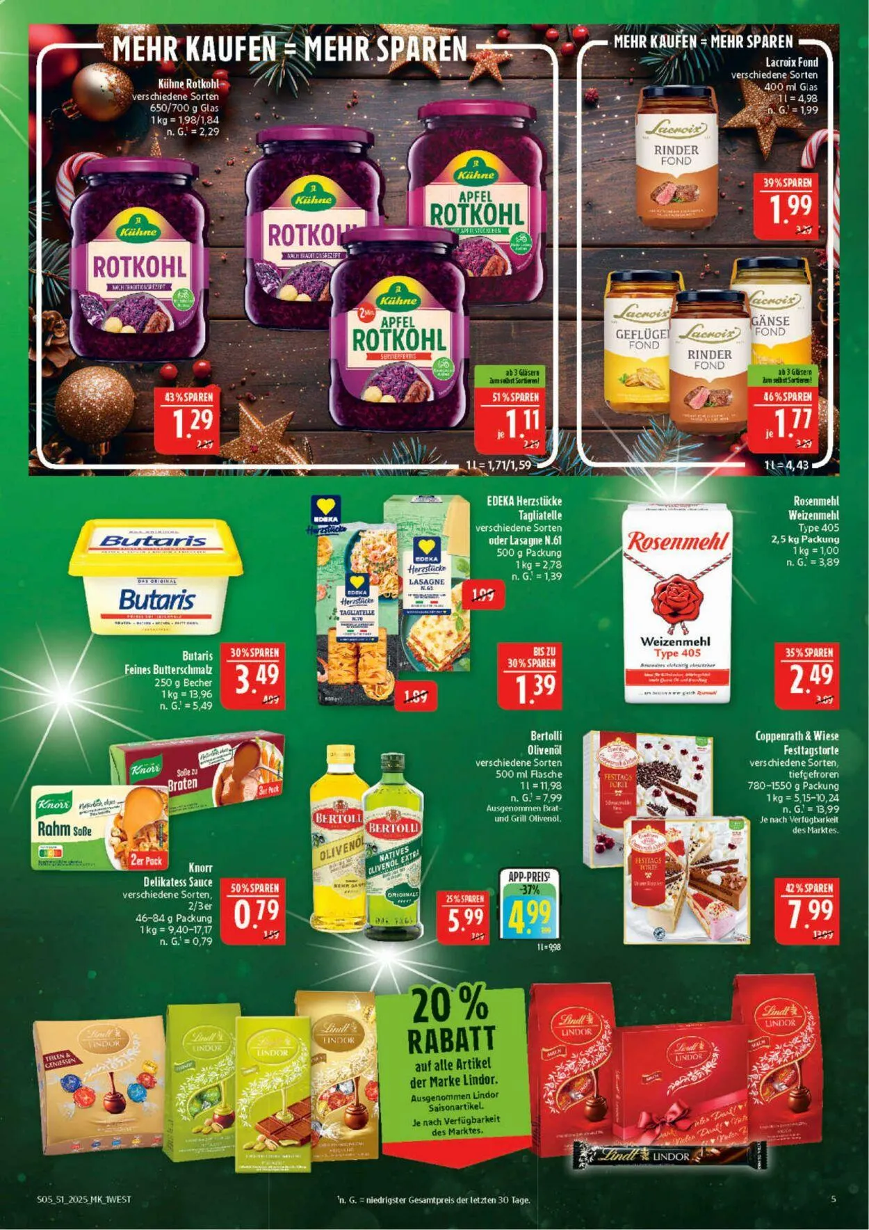 Marktkauf - Nürnberg-Thon Aktueller Prospekt von 15. Dezember bis 20. Dezember 2025 - Prospekt seite 5