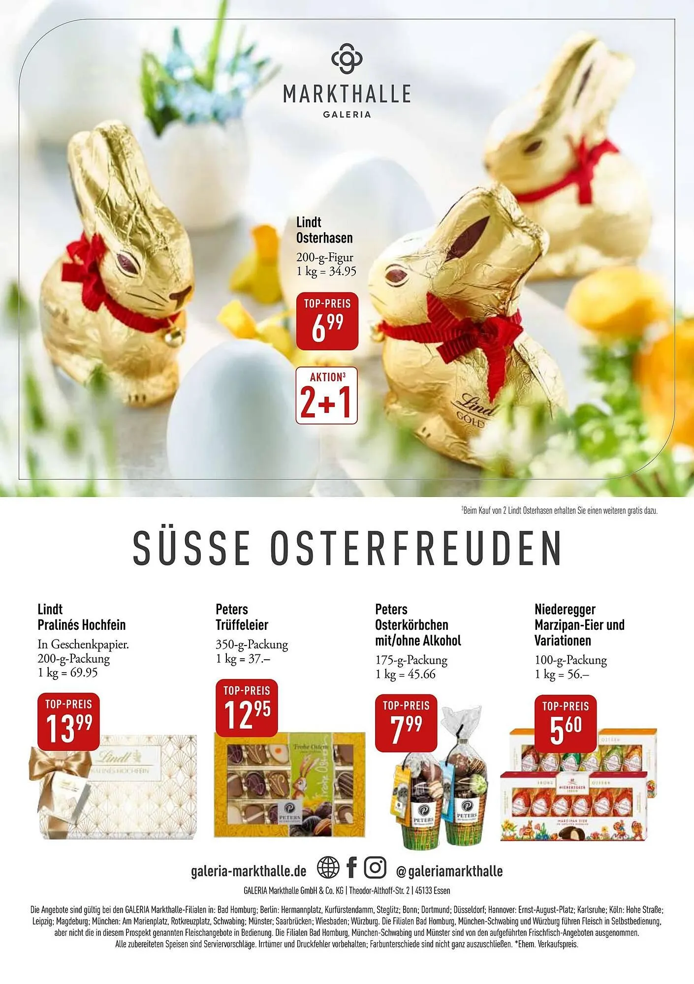 Galeria Markthalle Prospekt von 14. April bis 21. April 2025 - Prospekt seite 16