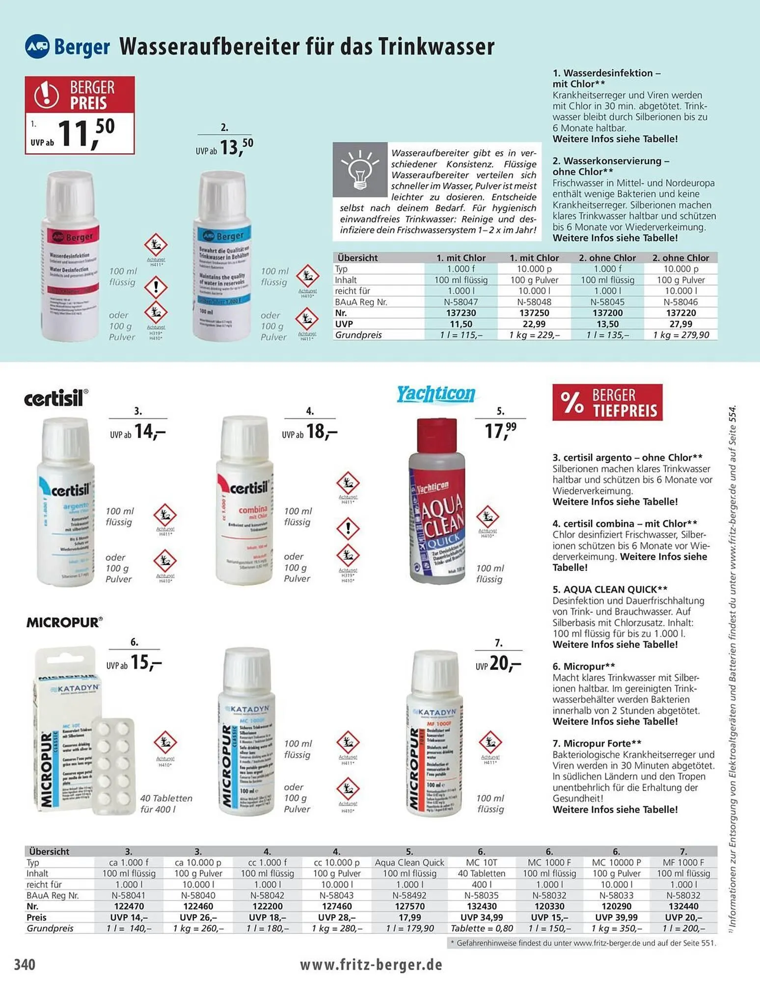 Fritz Berger Prospekt von 27. Mai bis 31. Dezember 2025 - Prospekt seite 341