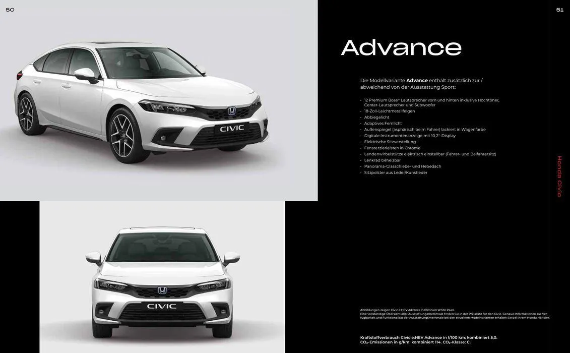 Honda CIVIC BROSCHÜRE von 11. April bis 11. April 2025 - Prospekt seite 26