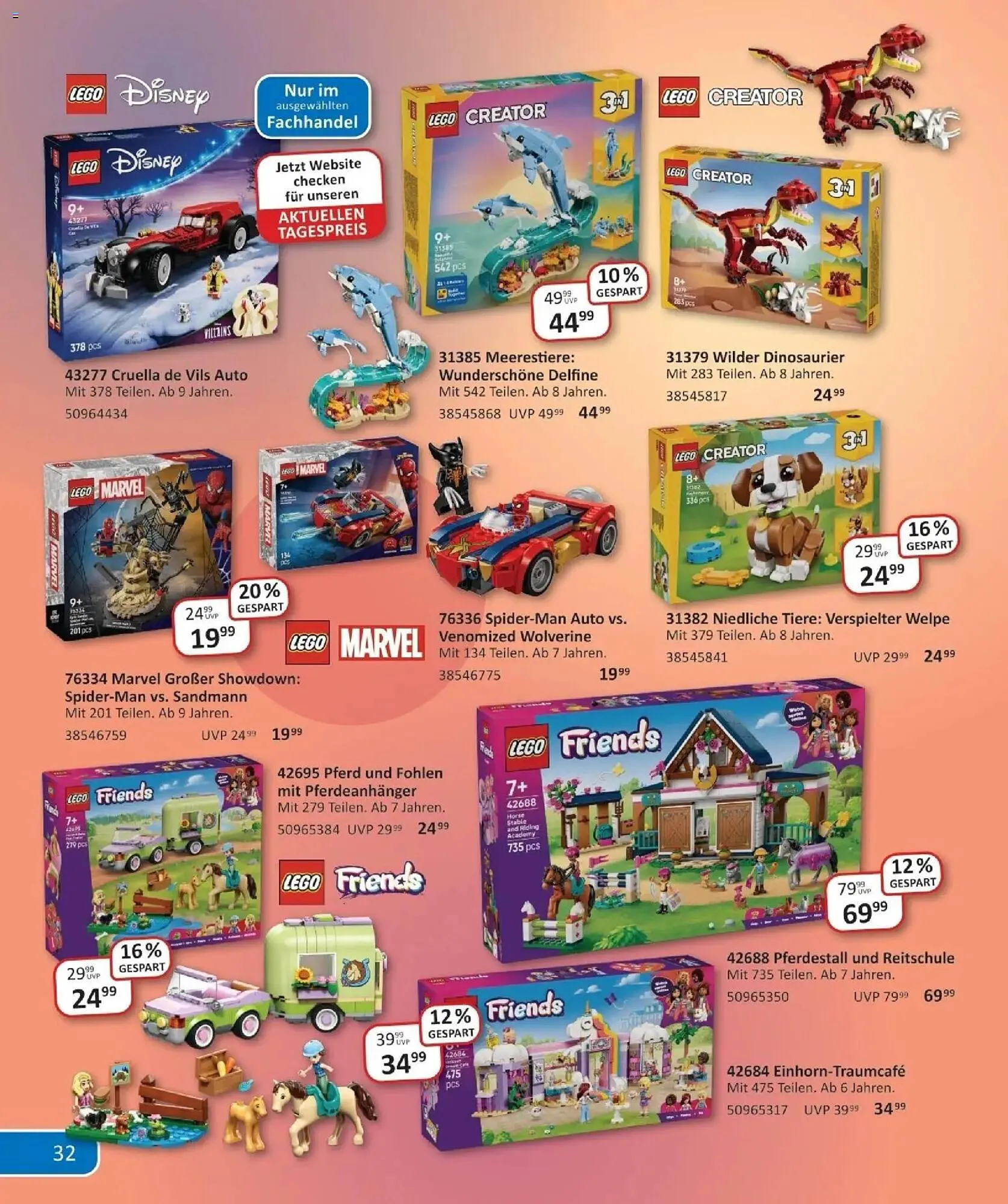 Vedes Prospekt von 20. Februar bis 4. April 2026 - Prospekt seite 34