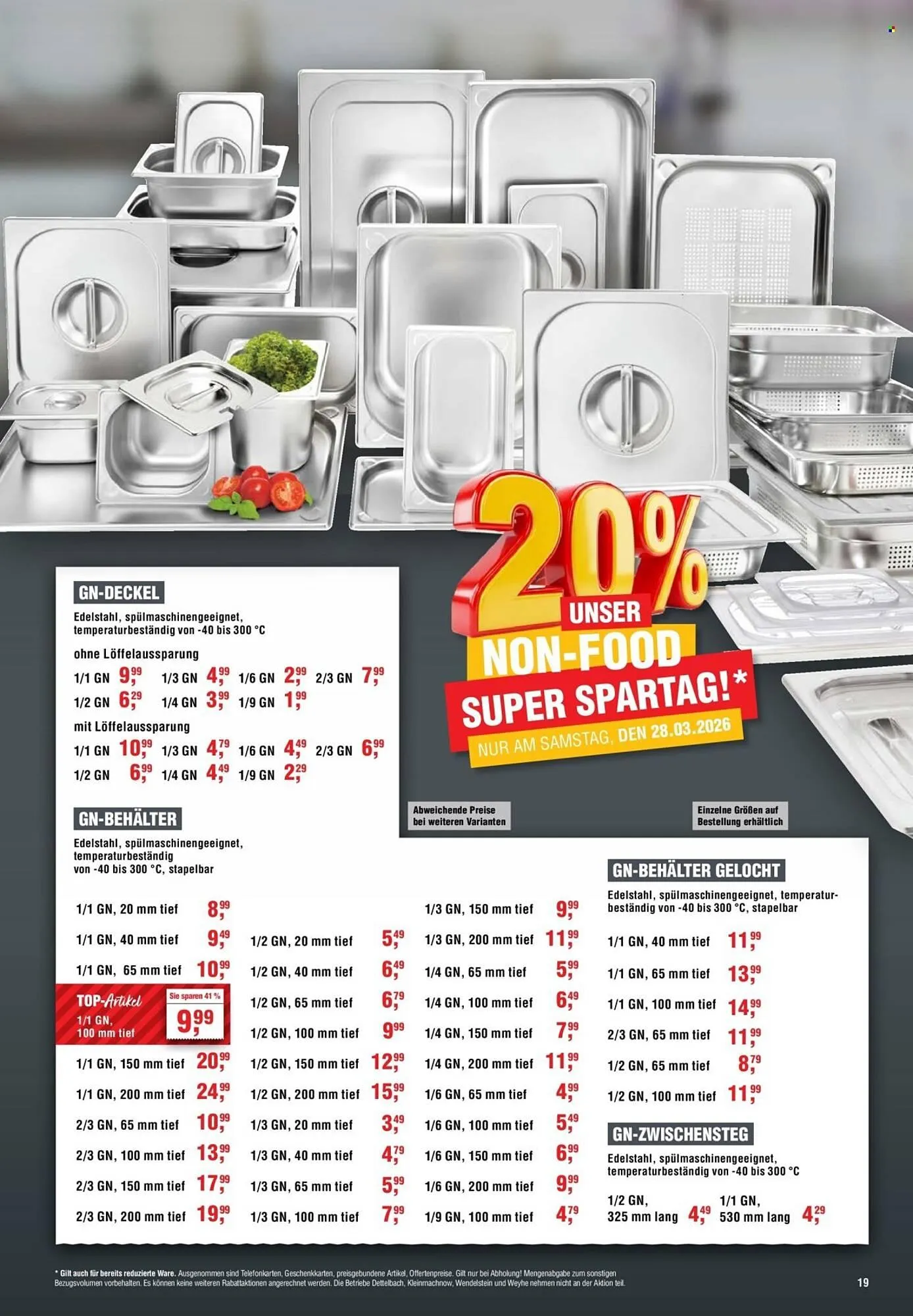 Handelshof Prospekt von 26. März bis 1. April 2026 - Prospekt seite 19