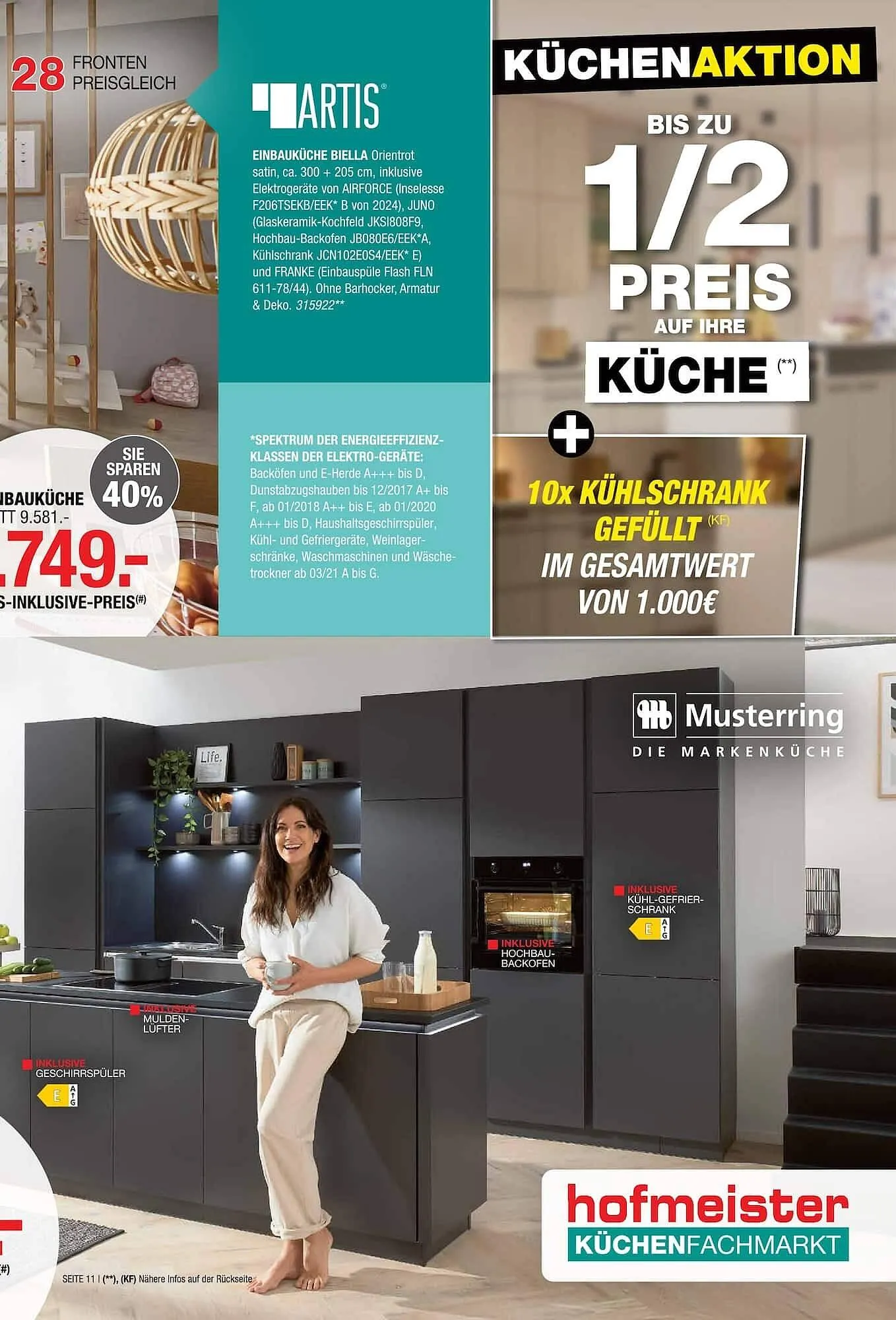 Hofmeister Prospekt von 22. Mai bis 30. Juni 2026 - Prospekt seite 11