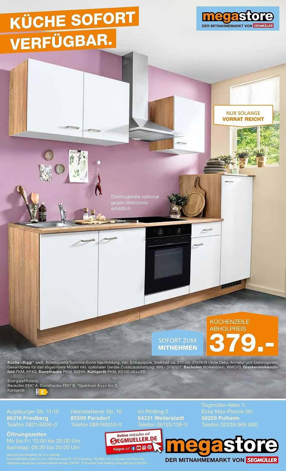 Segmüller Prospekt von 28. Juni bis 2. August 2025 - Prospekt seite 14