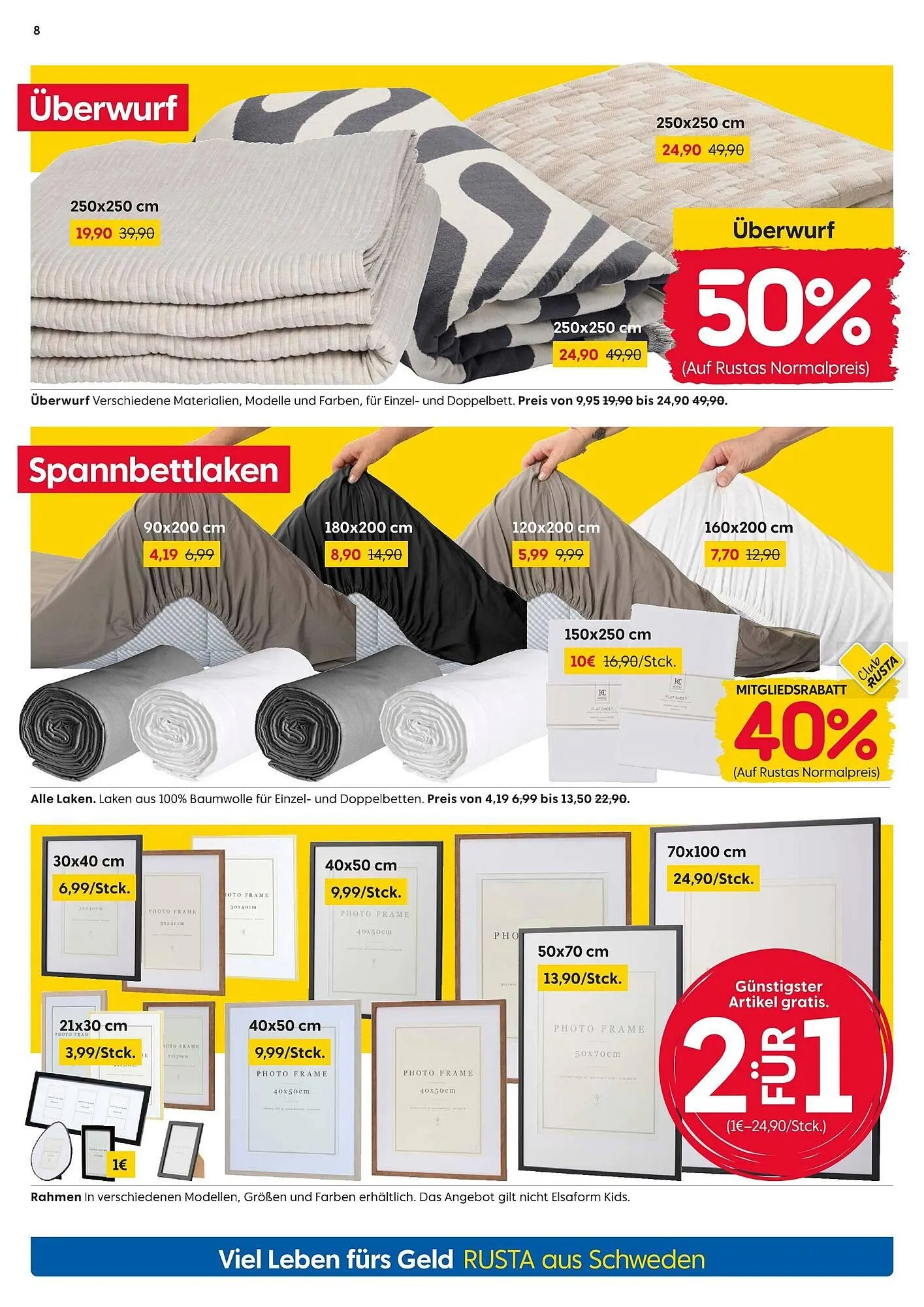 Rusta Prospekt von 28. Februar bis 6. März 2026 - Prospekt seite 8