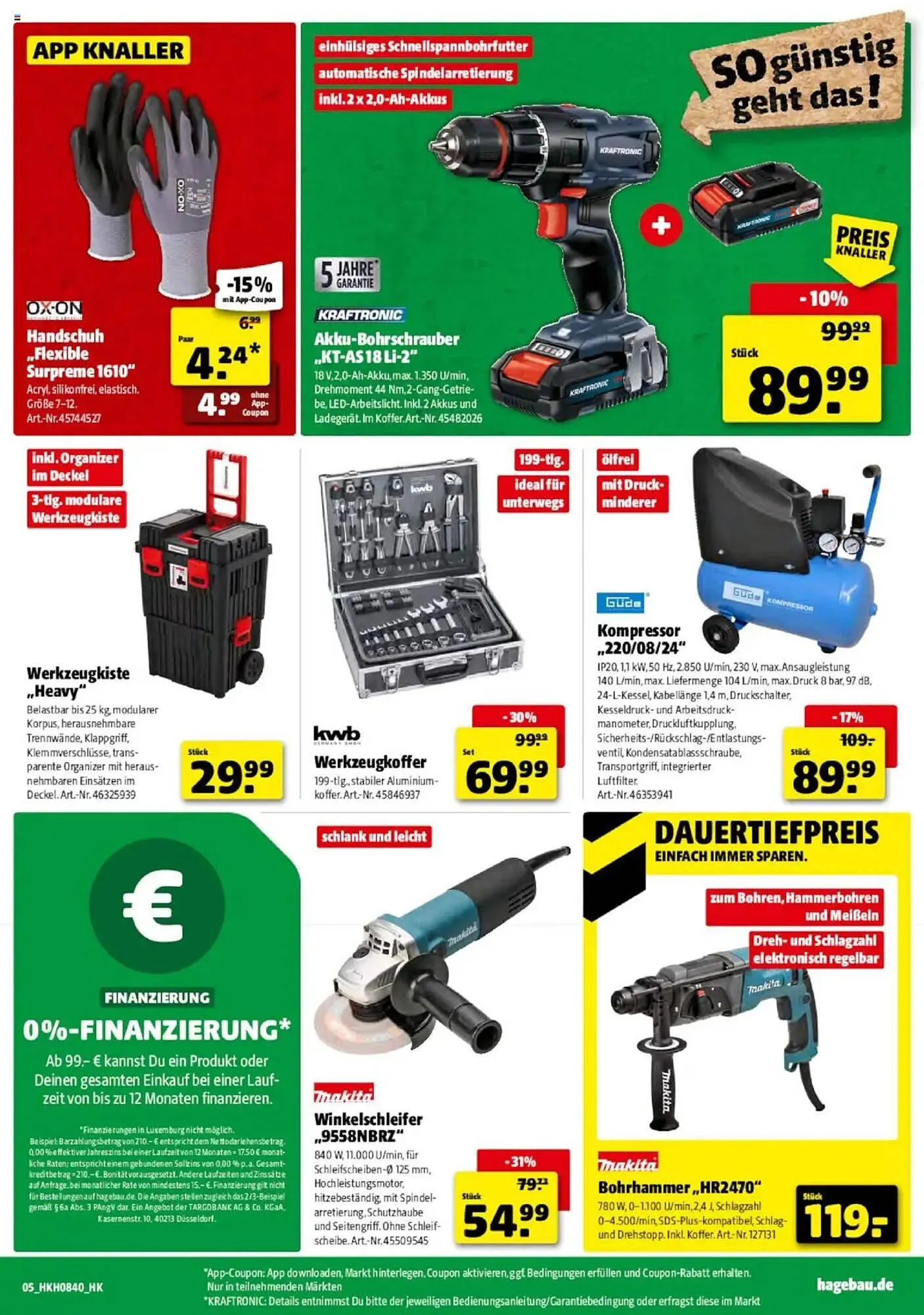 Hagebau Prospekt von 4. Oktober bis 11. Oktober 2025 - Prospekt seite 5