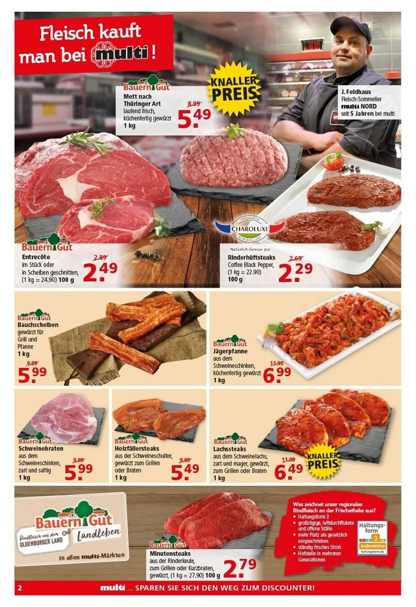 Multi Markt Prospekt von 28. Juli bis 2. August 2025 - Prospekt seite 2