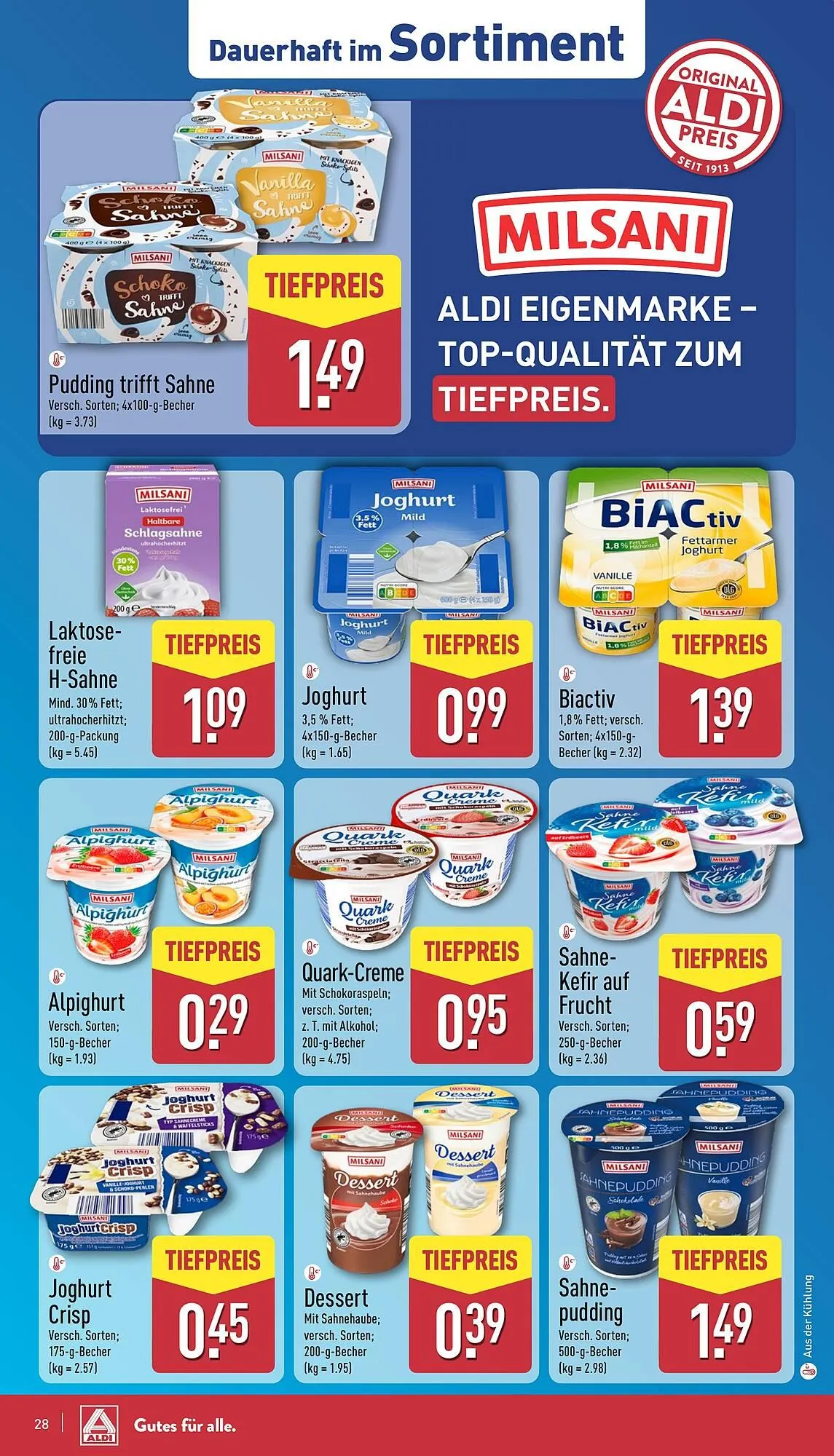 Aldi Nord Prospekt von 10. Juni bis 14. Juni 2025 - Prospekt seite 28