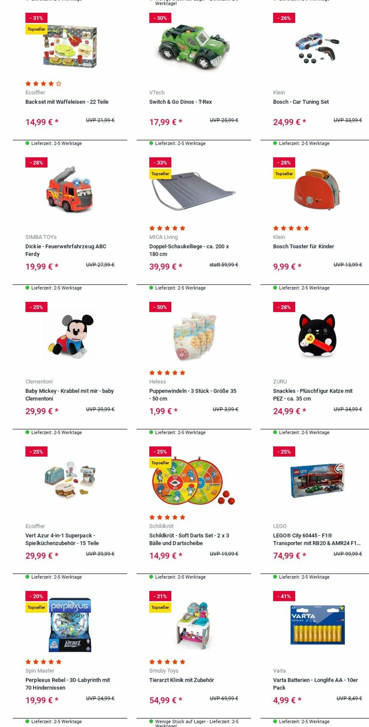 ROFU Kinderland Aktueller Prospekt von 17. März bis 26. März 2025 - Prospekt seite 30