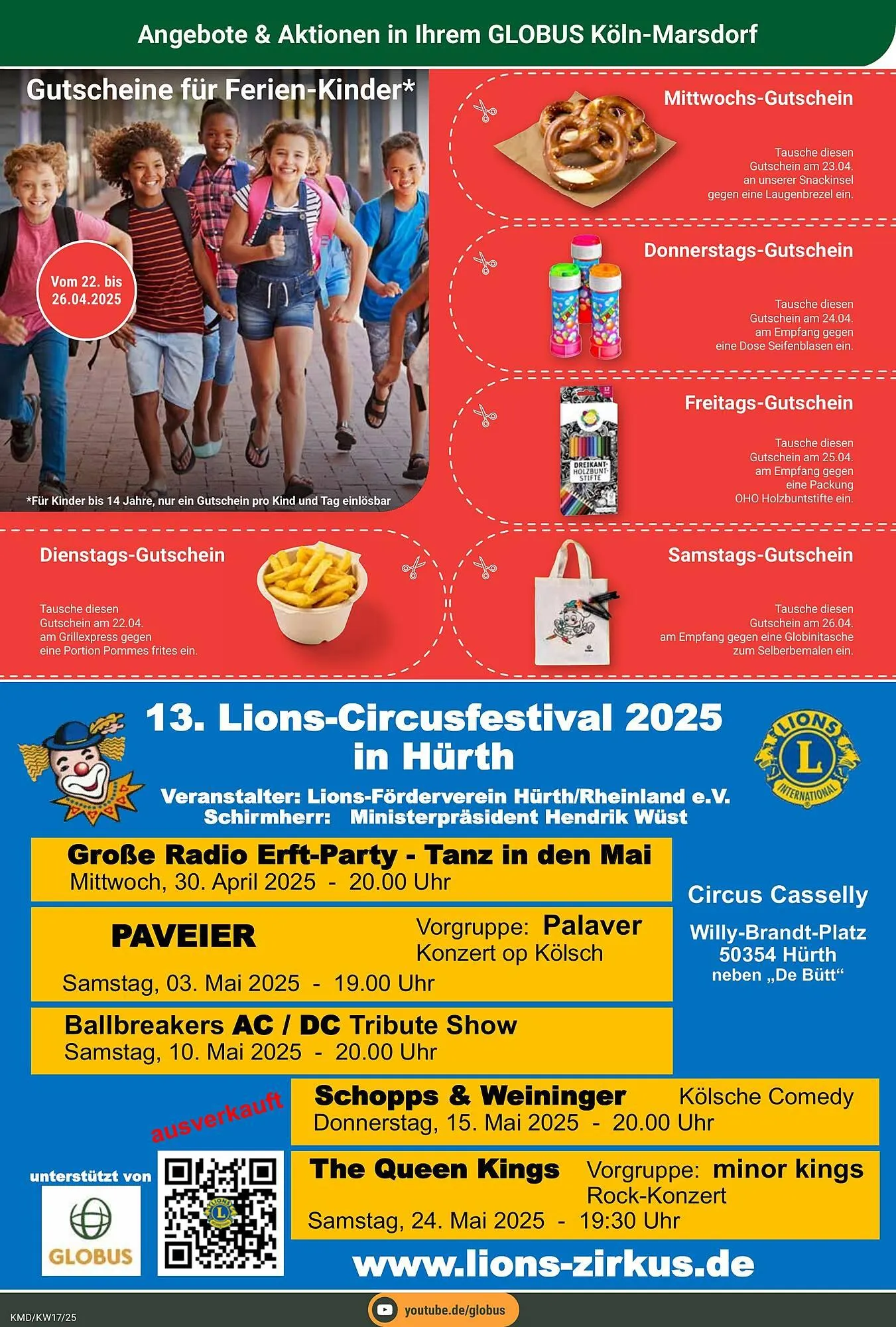 Globus Prospekt von 21. April bis 26. April 2025 - Prospekt seite 22