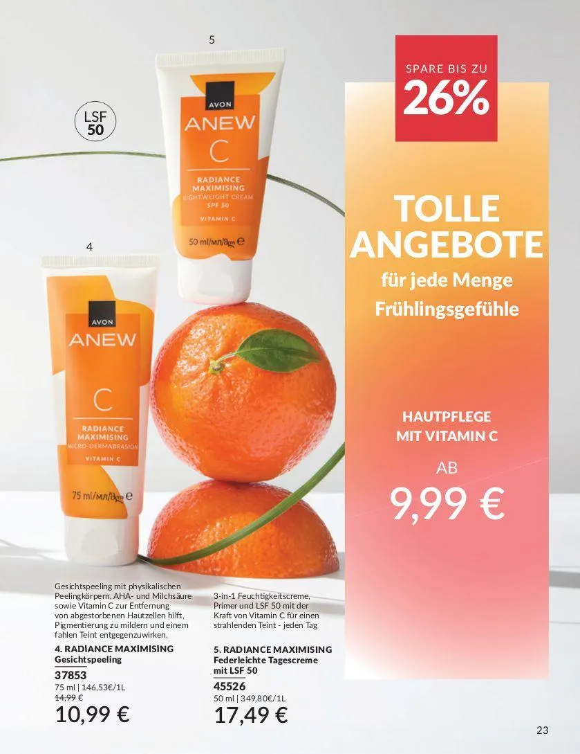 Avon Aktueller Prospekt von 7. Mai bis 21. Mai 2025 - Prospekt seite 23