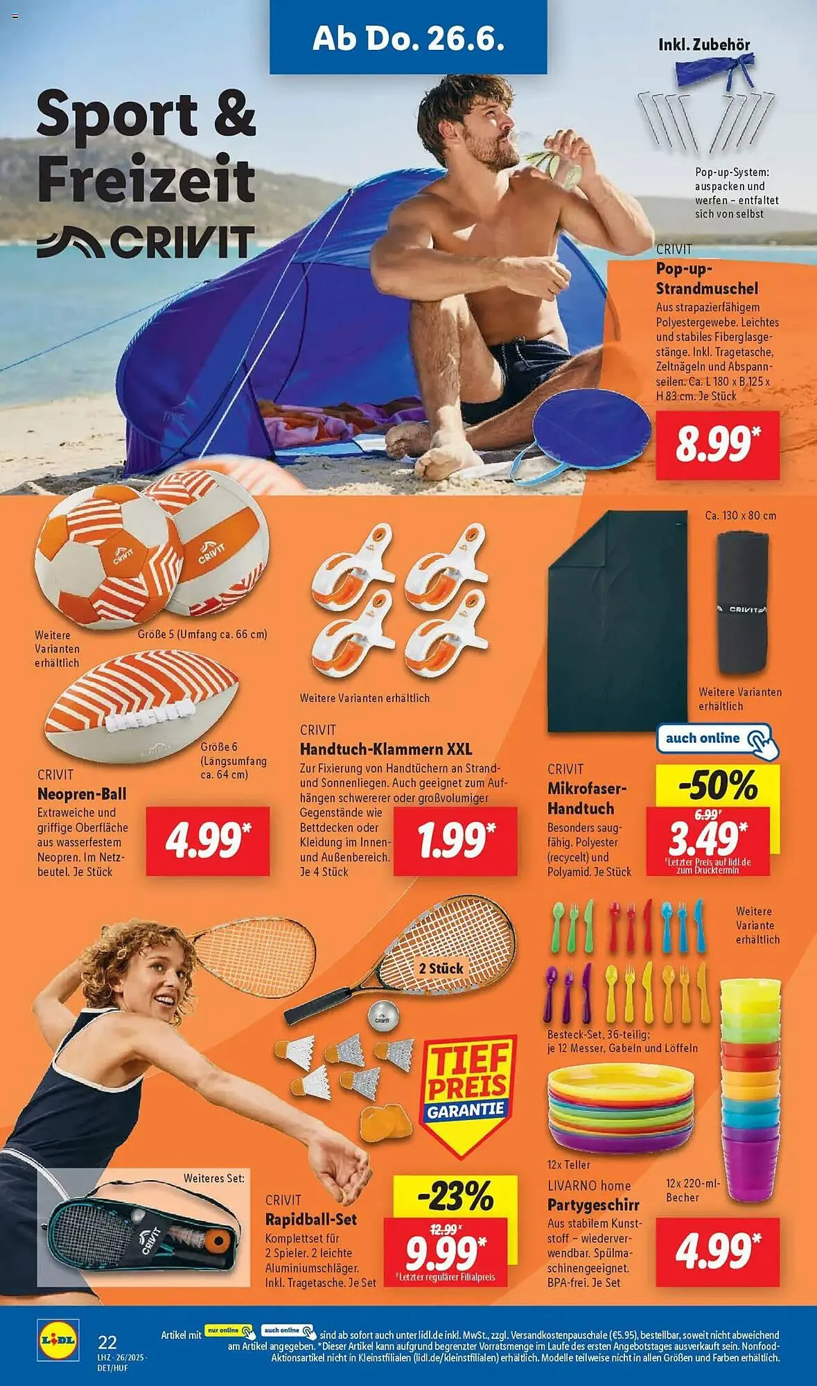 Lidl Prospekt von 23. Juni bis 28. Juni 2025 - Prospekt seite 30