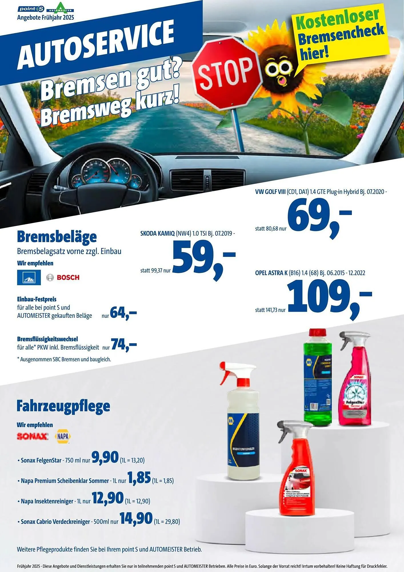 Automeister Prospekt von 28. März bis 1. Juni 2025 - Prospekt seite 4