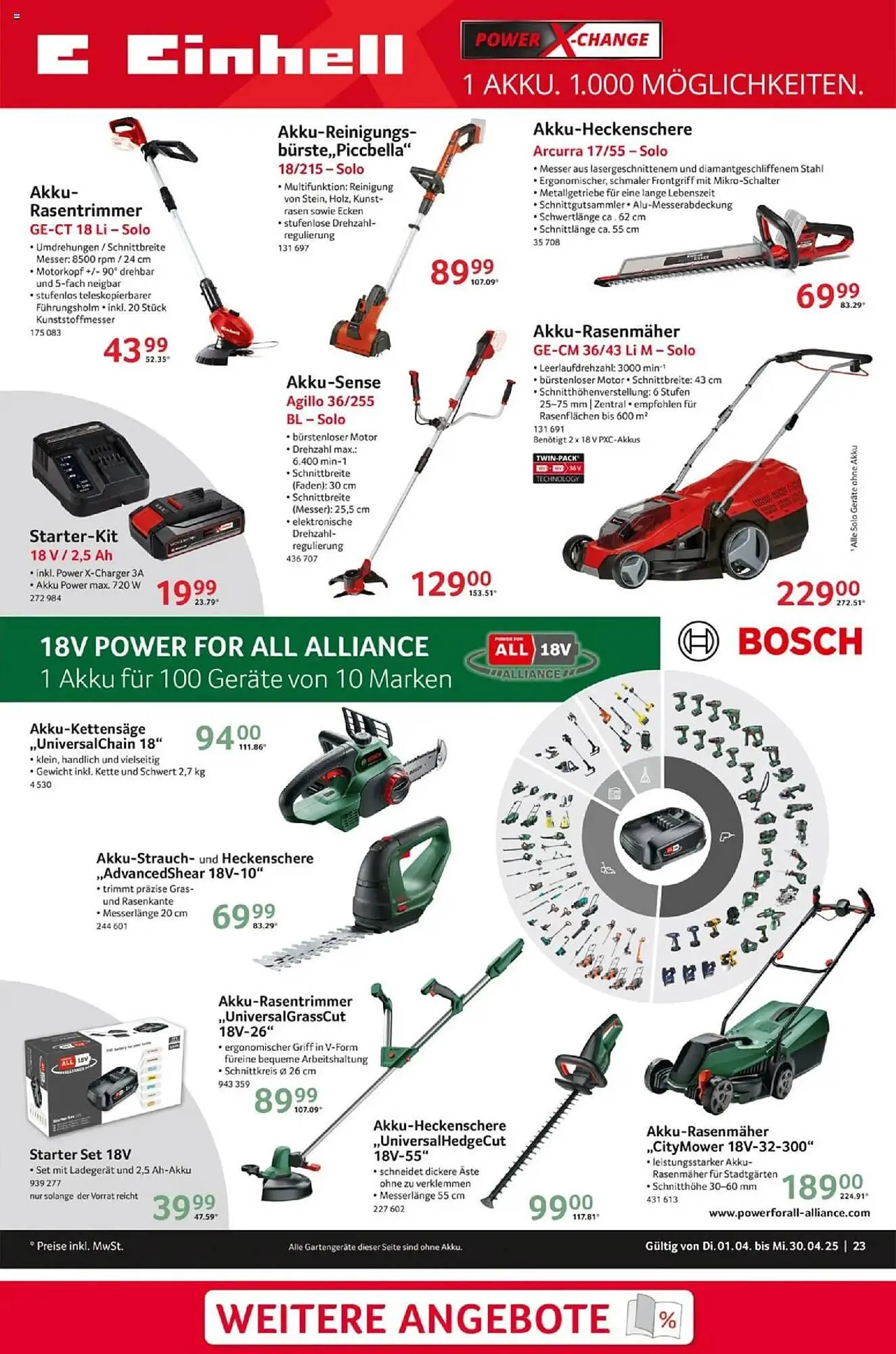 Selgros Prospekt von 1. April bis 30. April 2025 - Prospekt seite 23