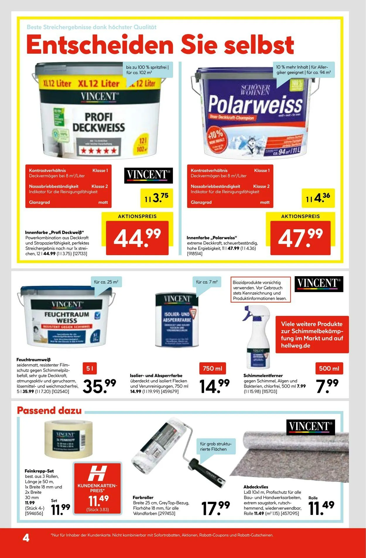 Hellweg Aktueller Prospekt von 27. Oktober bis 10. November 2025 - Prospekt seite 4