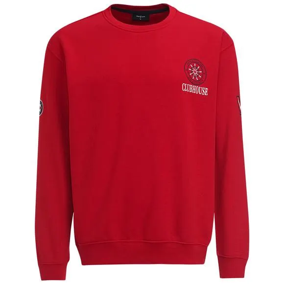 Herren Sweatshirt mit Brust-Print