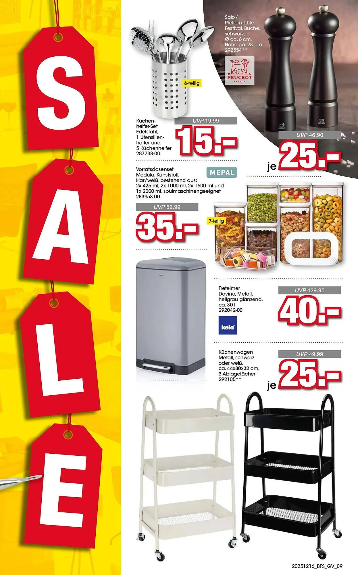 Möbel Martin Prospekt von 16. Dezember bis 4. Januar 2026 - Prospekt seite 9