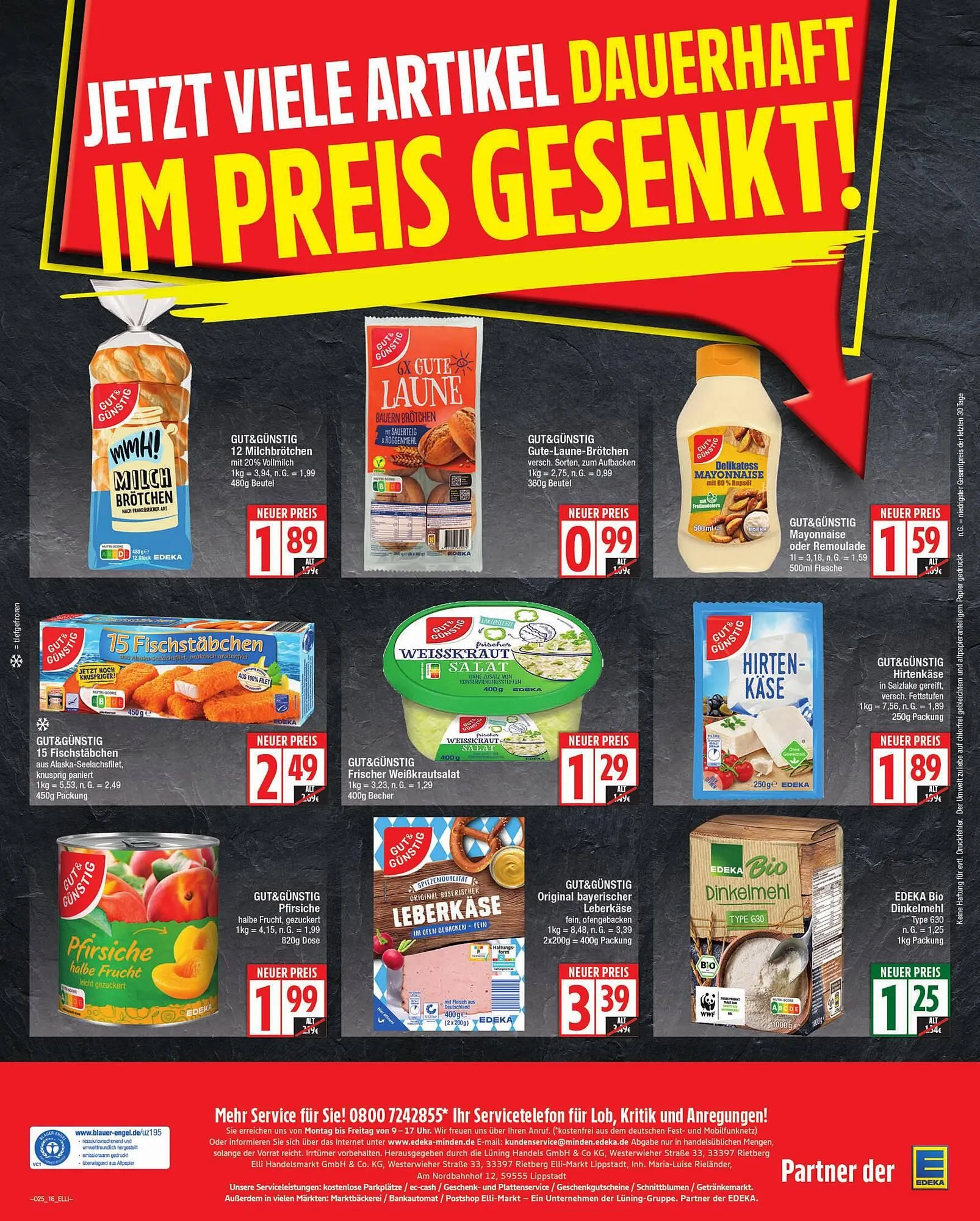 Elli Markt Prospekt von 16. Juni bis 21. Juni 2025 - Prospekt seite 16