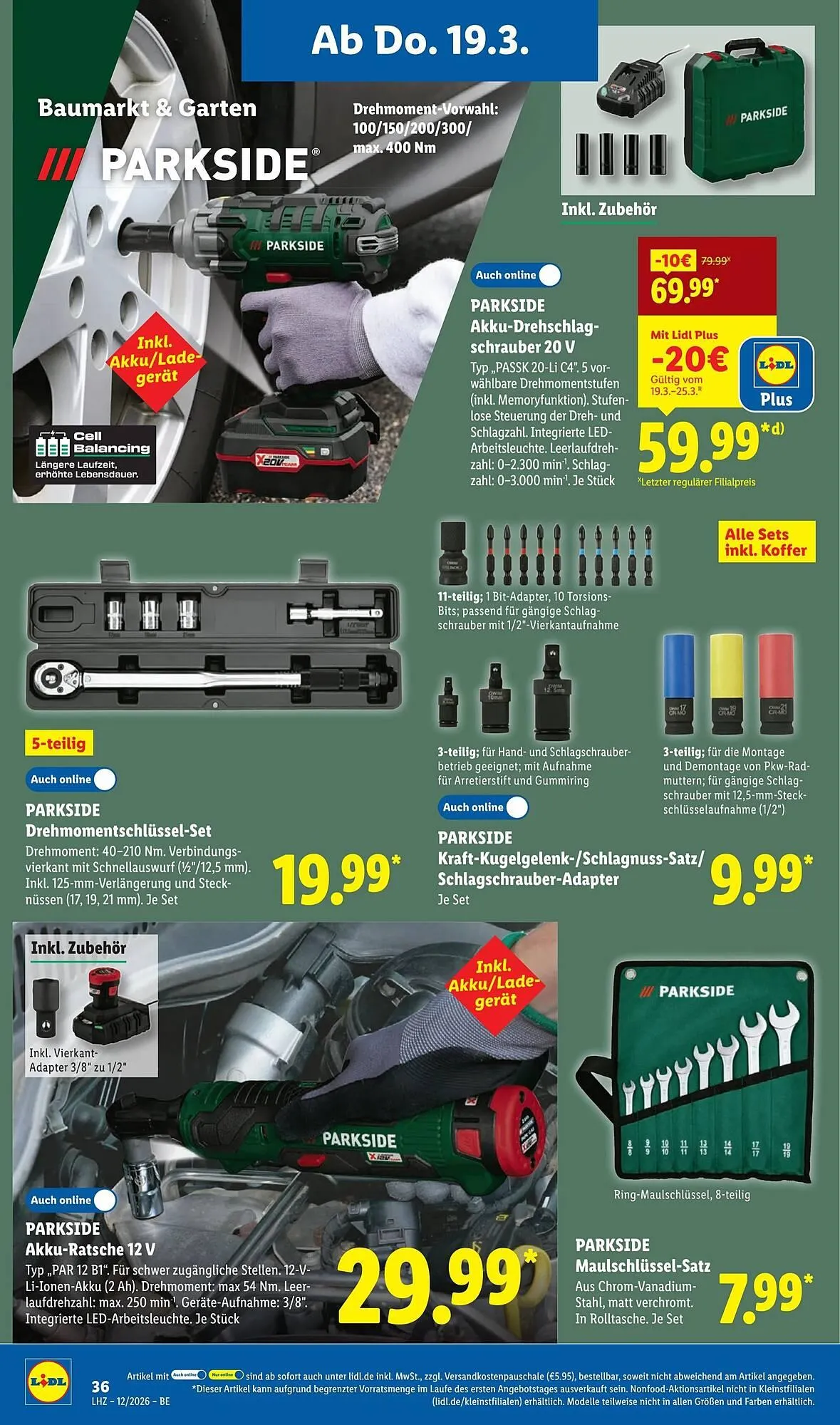 Lidl Prospekt von 16. März bis 22. März 2026 - Prospekt seite 58