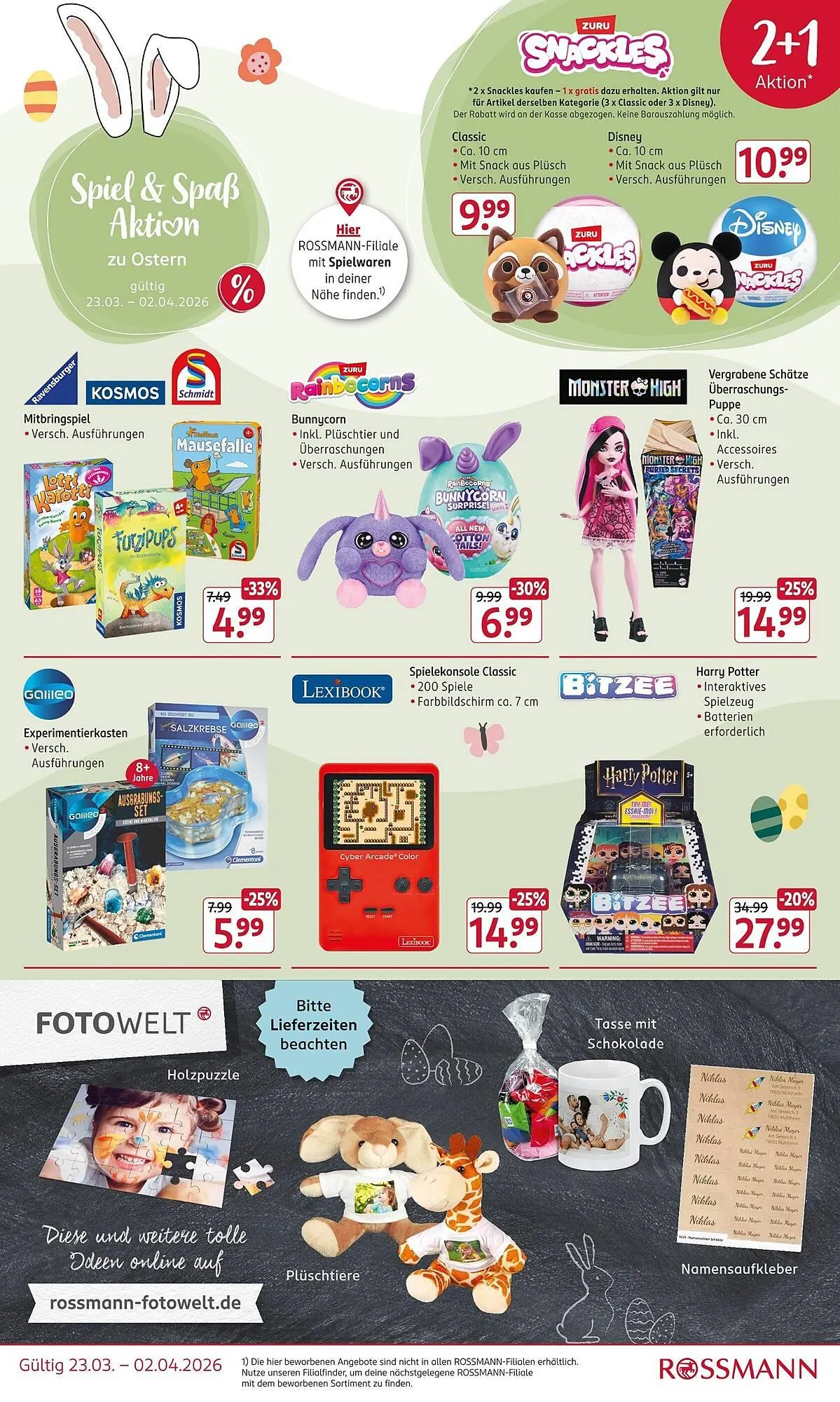 Rossmann Prospekt von 23. März bis 2. April 2026 - Prospekt seite 12