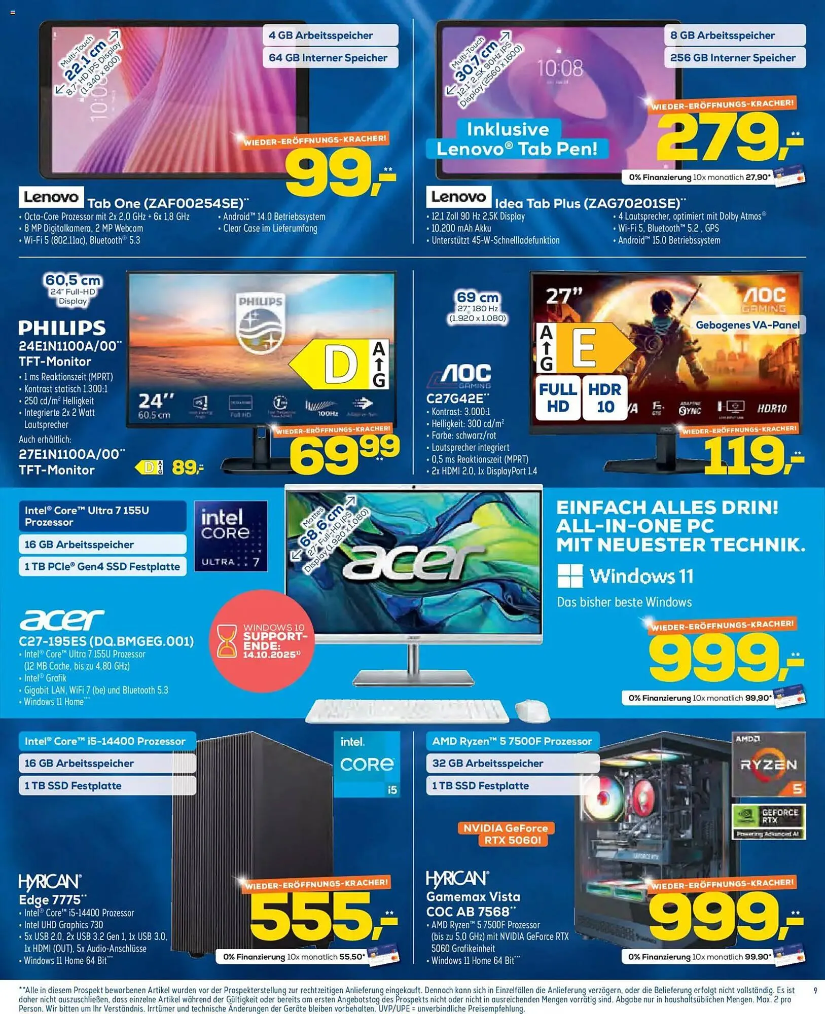 Euronics XXL Prospekt von 22. Oktober bis 28. Oktober 2025 - Prospekt seite 9