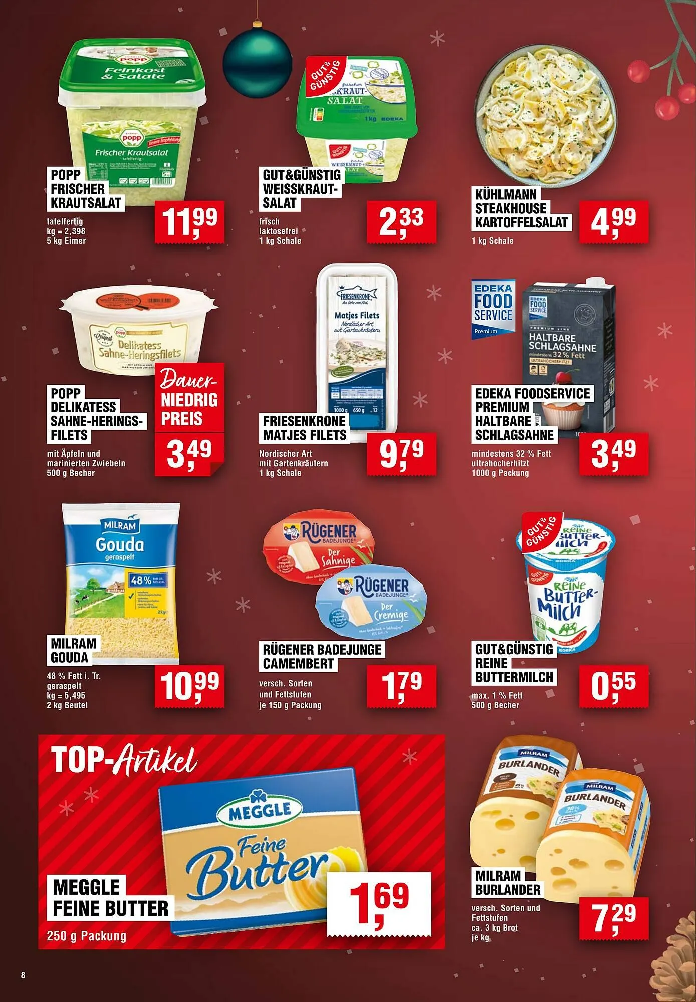 Handelshof Prospekt von 18. Dezember bis 24. Dezember 2025 - Prospekt seite 8