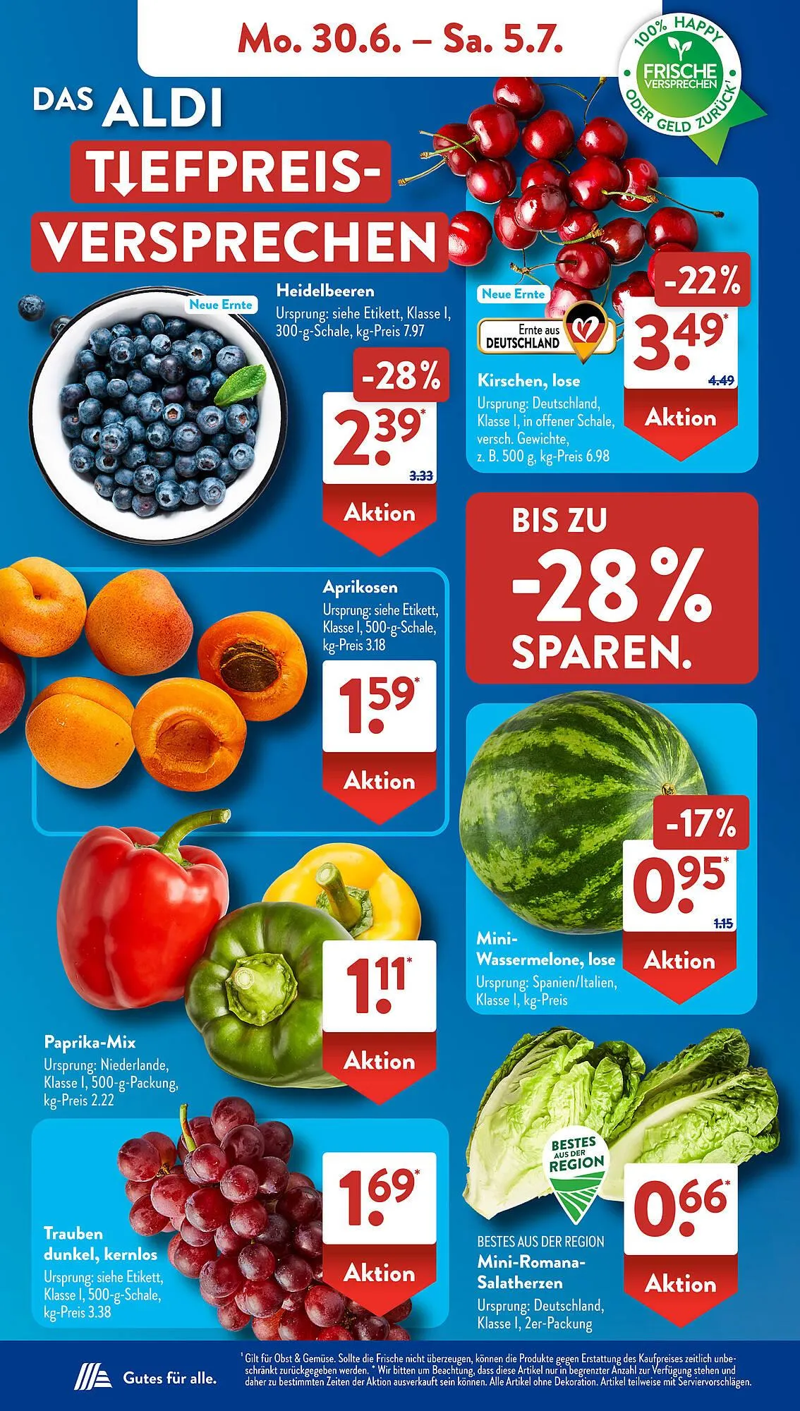 Aldi Süd Prospekt von 30. Juni bis 5. Juli 2025 - Prospekt seite 4