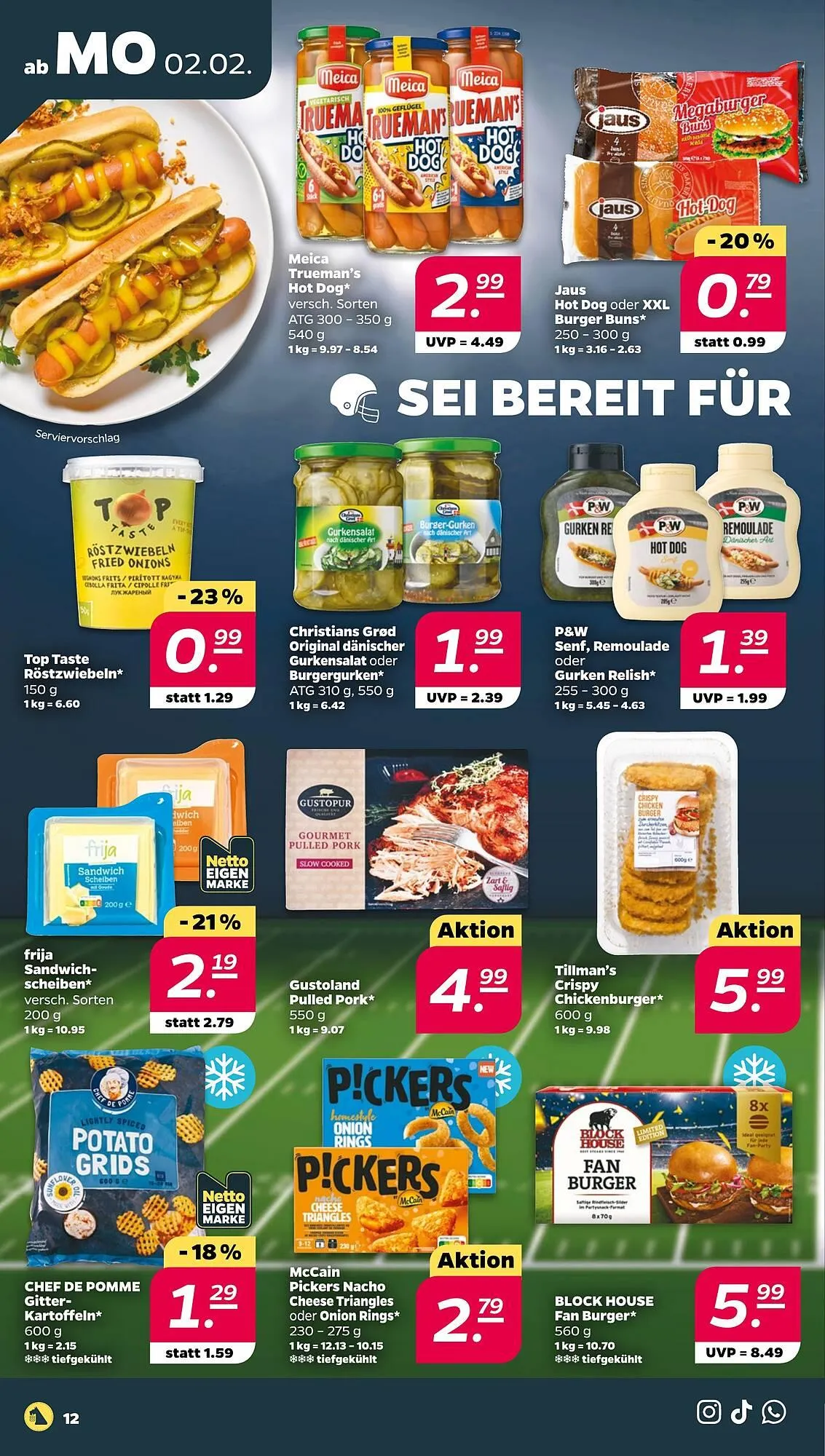 NETTO Prospekt von 2. Februar bis 7. Februar 2026 - Prospekt seite 12