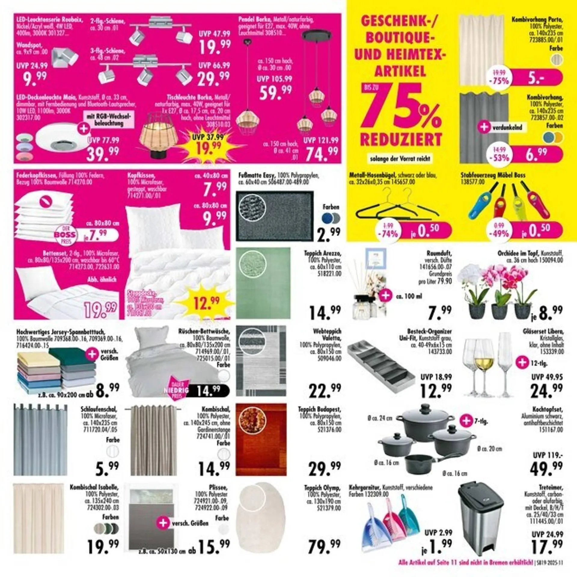 Möbel Boss Prospekt von 5. Mai bis 25. Mai 2025 - Prospekt seite 11