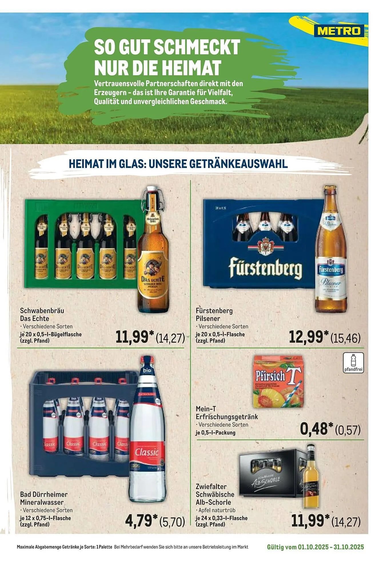 METRO Prospekt von 1. Oktober bis 31. Oktober 2025 - Prospekt seite 123