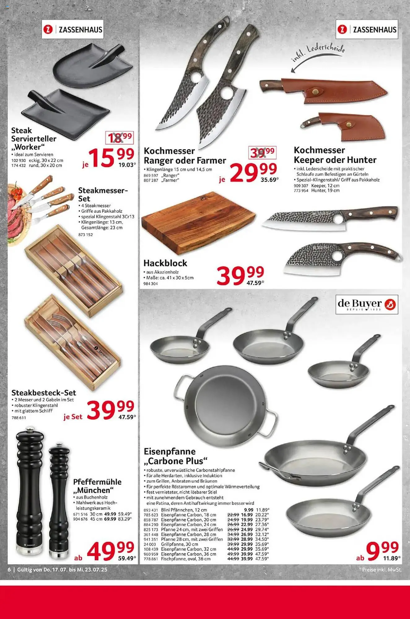 Selgros Prospekt von 17. Juli bis 23. Juli 2025 - Prospekt seite 6