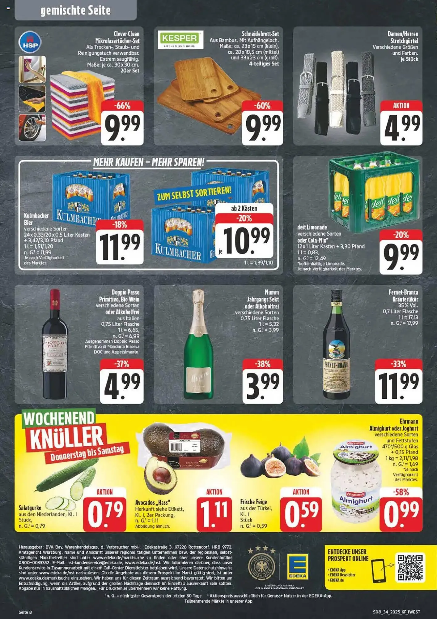 nah & gut Prospekt von 18. August bis 23. August 2025 - Prospekt seite 8