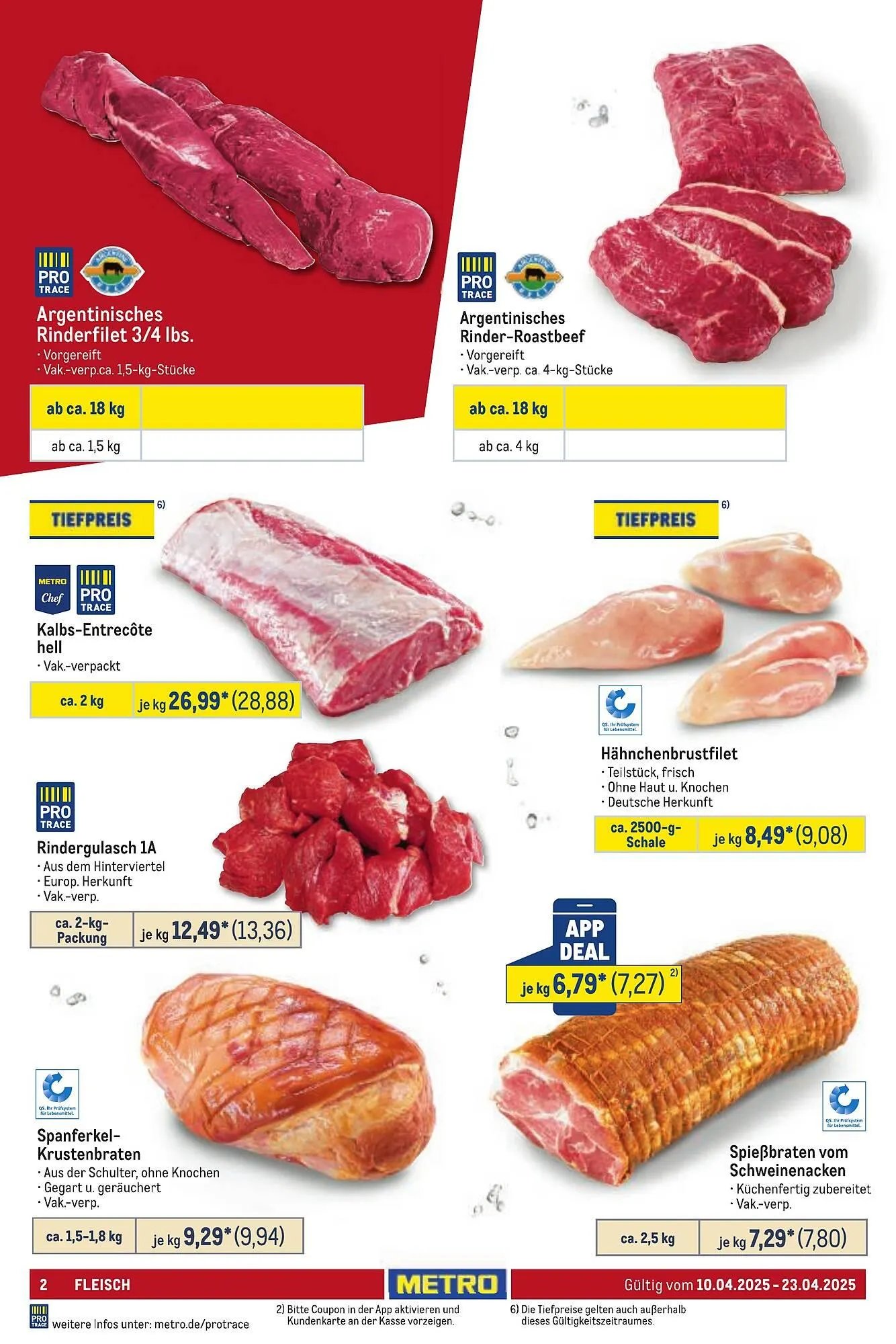 METRO Prospekt von 10. April bis 23. April 2025 - Prospekt seite 2