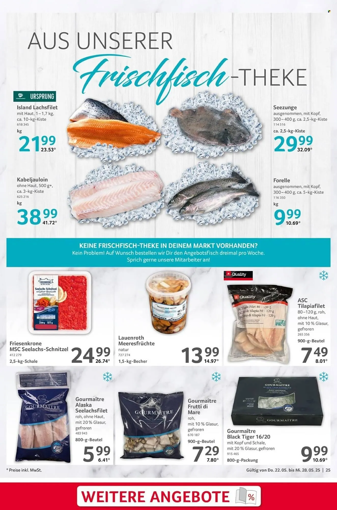 Selgros Prospekt von 22. Mai bis 28. Mai 2025 - Prospekt seite 25