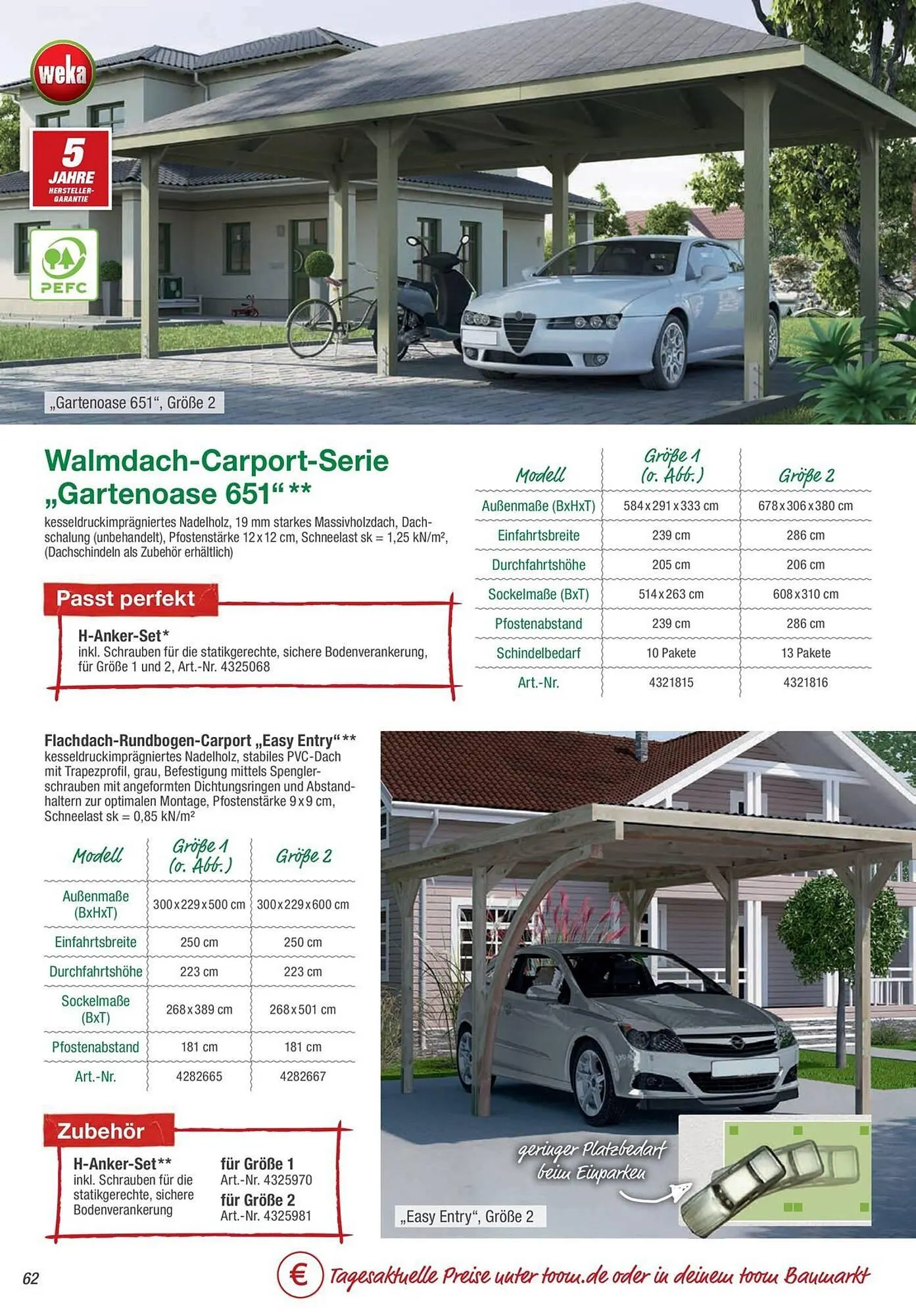 toom Baumarkt Prospekt von 27. Februar bis 31. Dezember 2025 - Prospekt seite 62