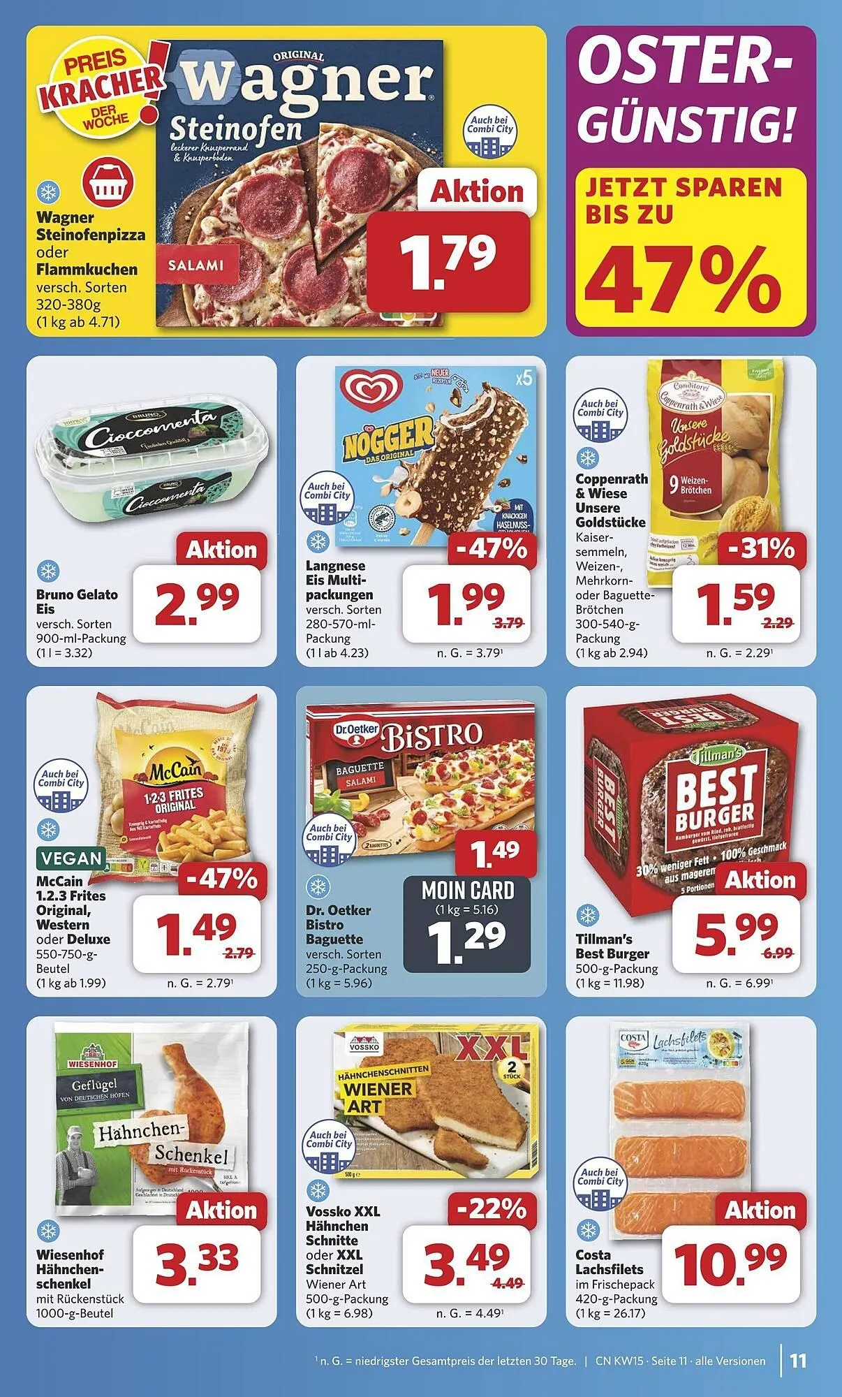 Combi Prospekt von 7. April bis 12. April 2025 - Prospekt seite 13