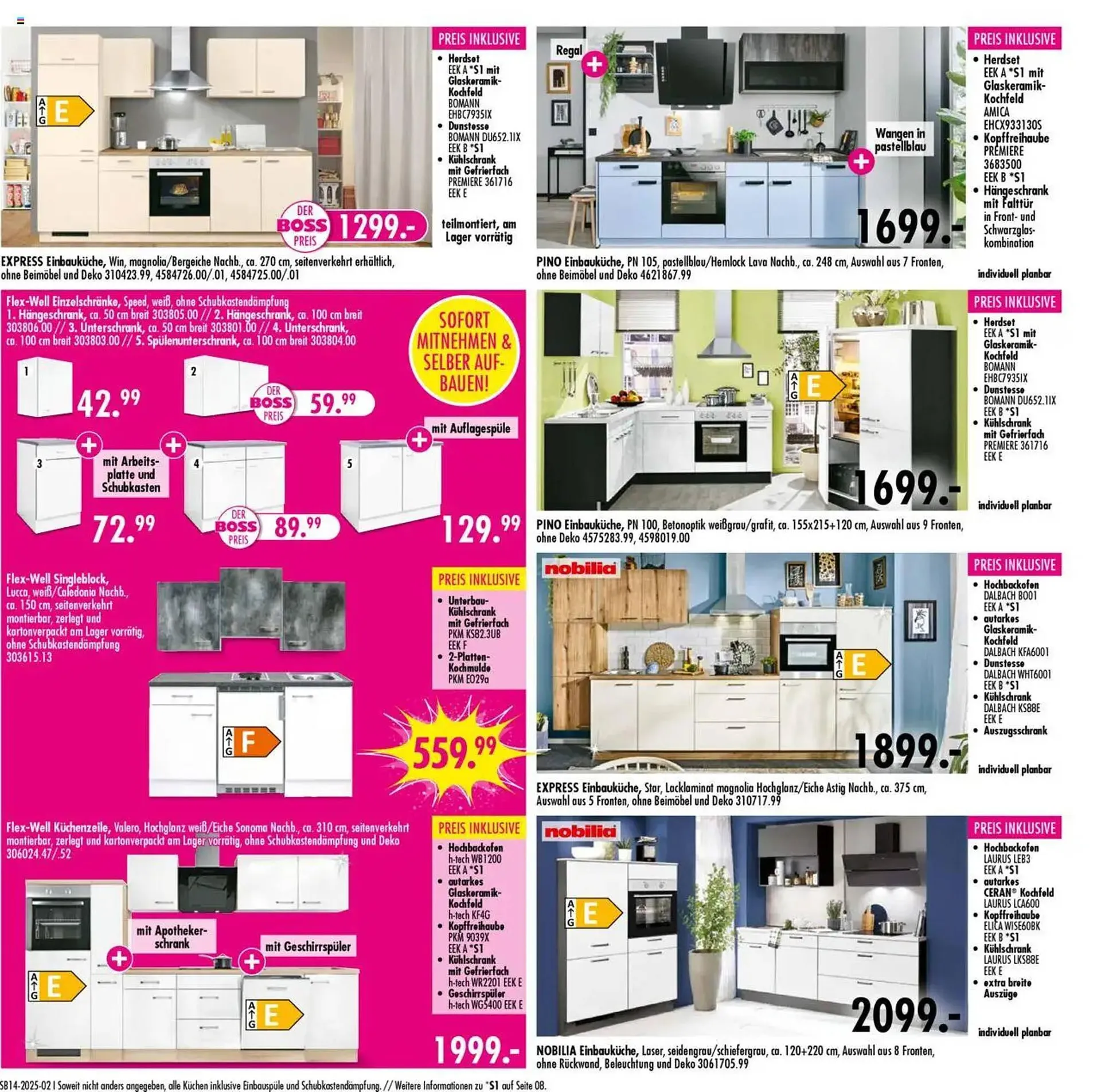 Möbel Boss Prospekt von 31. März bis 6. April 2025 - Prospekt seite 2