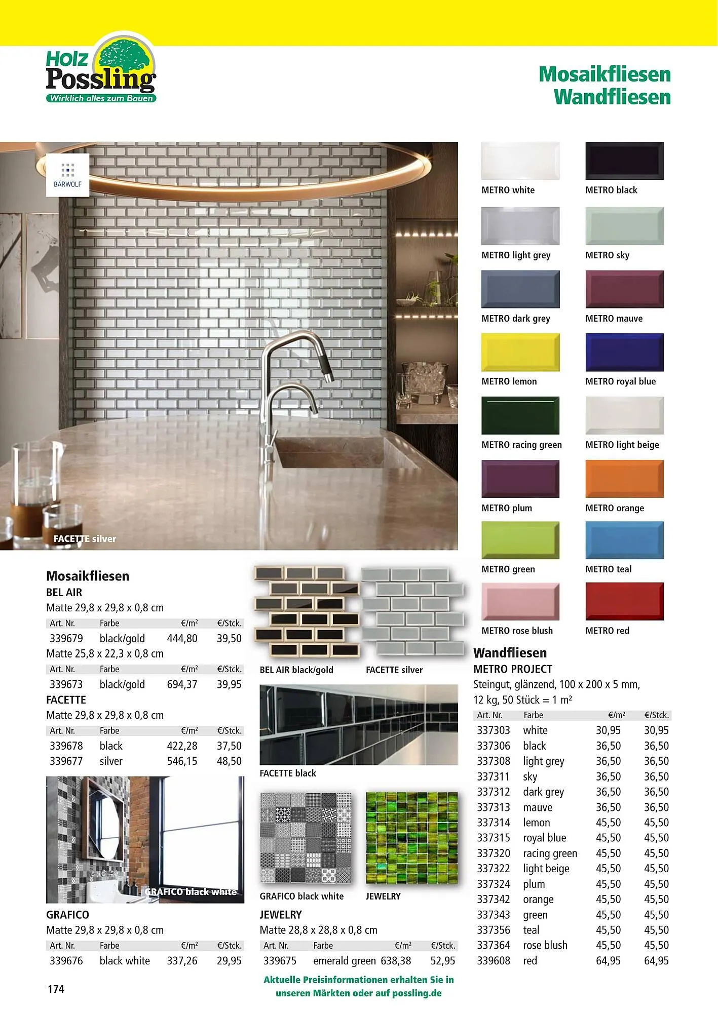 Holz Possling Prospekt von 1. April bis 31. Juli 2026 - Prospekt seite 174