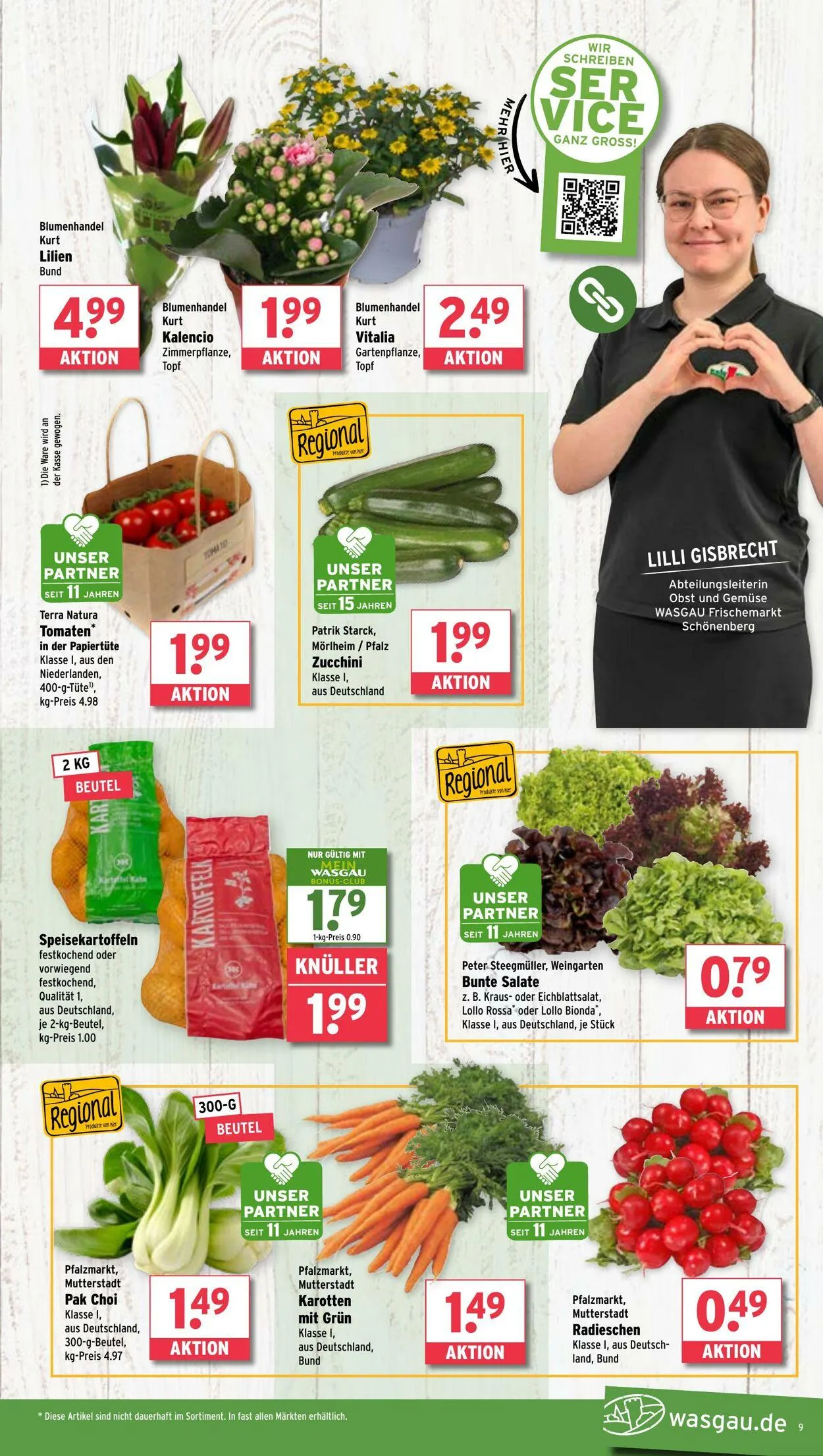 Wasgau von 9. Juni bis 14. Juni 2025 - Prospekt seite 9