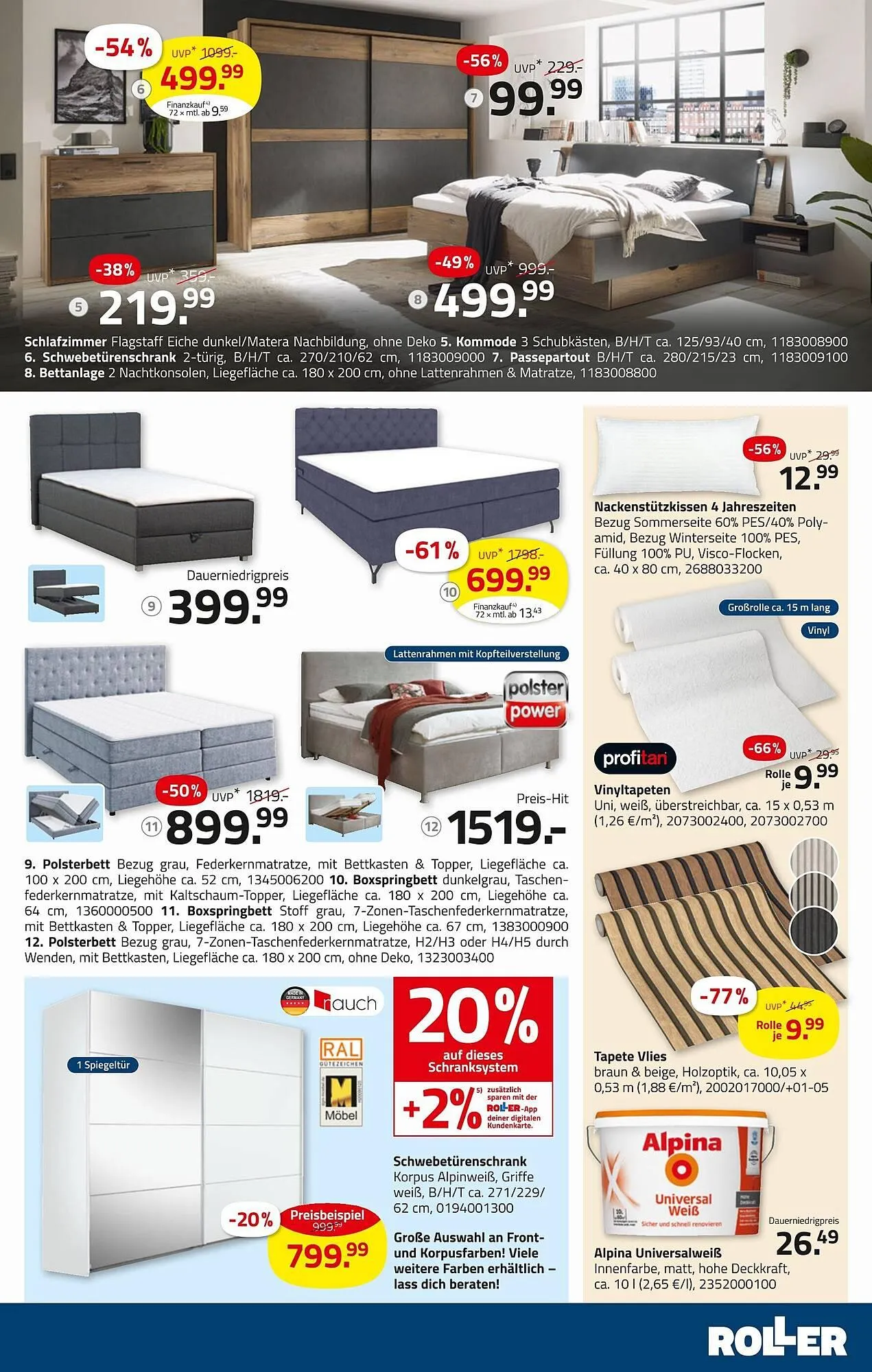 ROLLER Prospekt von 6. April bis 19. April 2025 - Prospekt seite 9