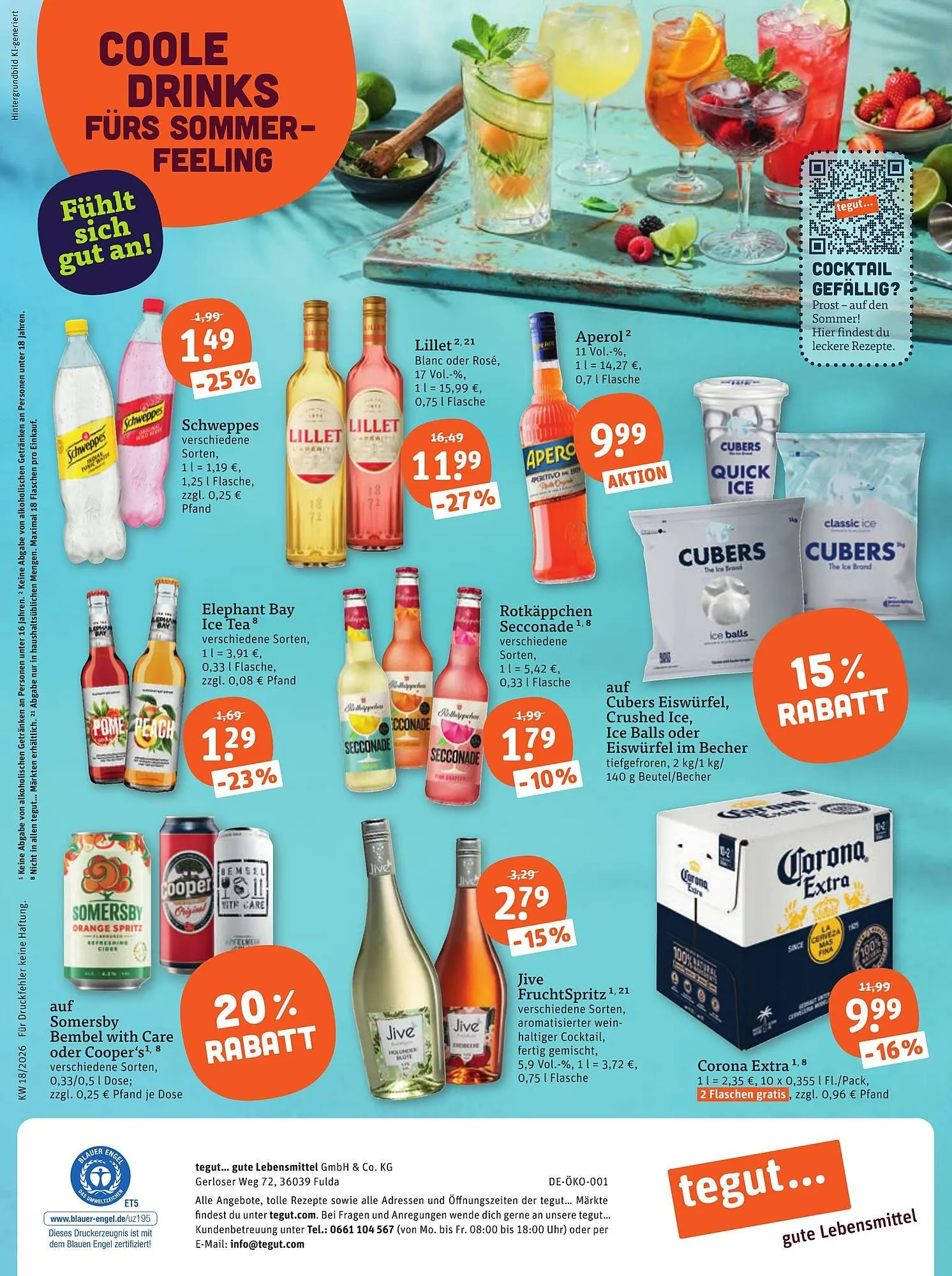 Tegut Prospekt von 30. April bis 2. Mai 2026 - Prospekt seite 23