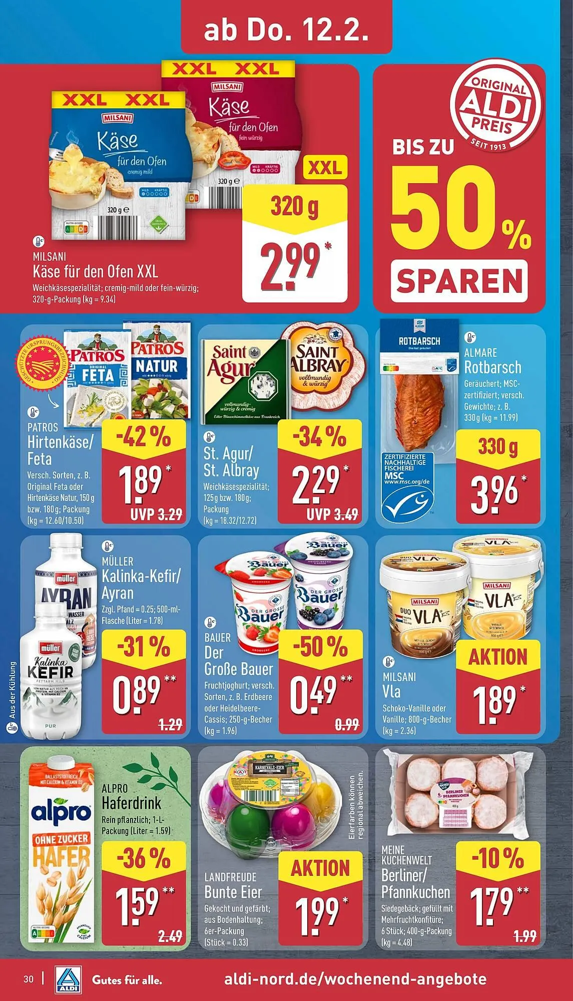 Aldi Nord Prospekt von 9. Februar bis 14. Februar 2026 - Prospekt seite 33