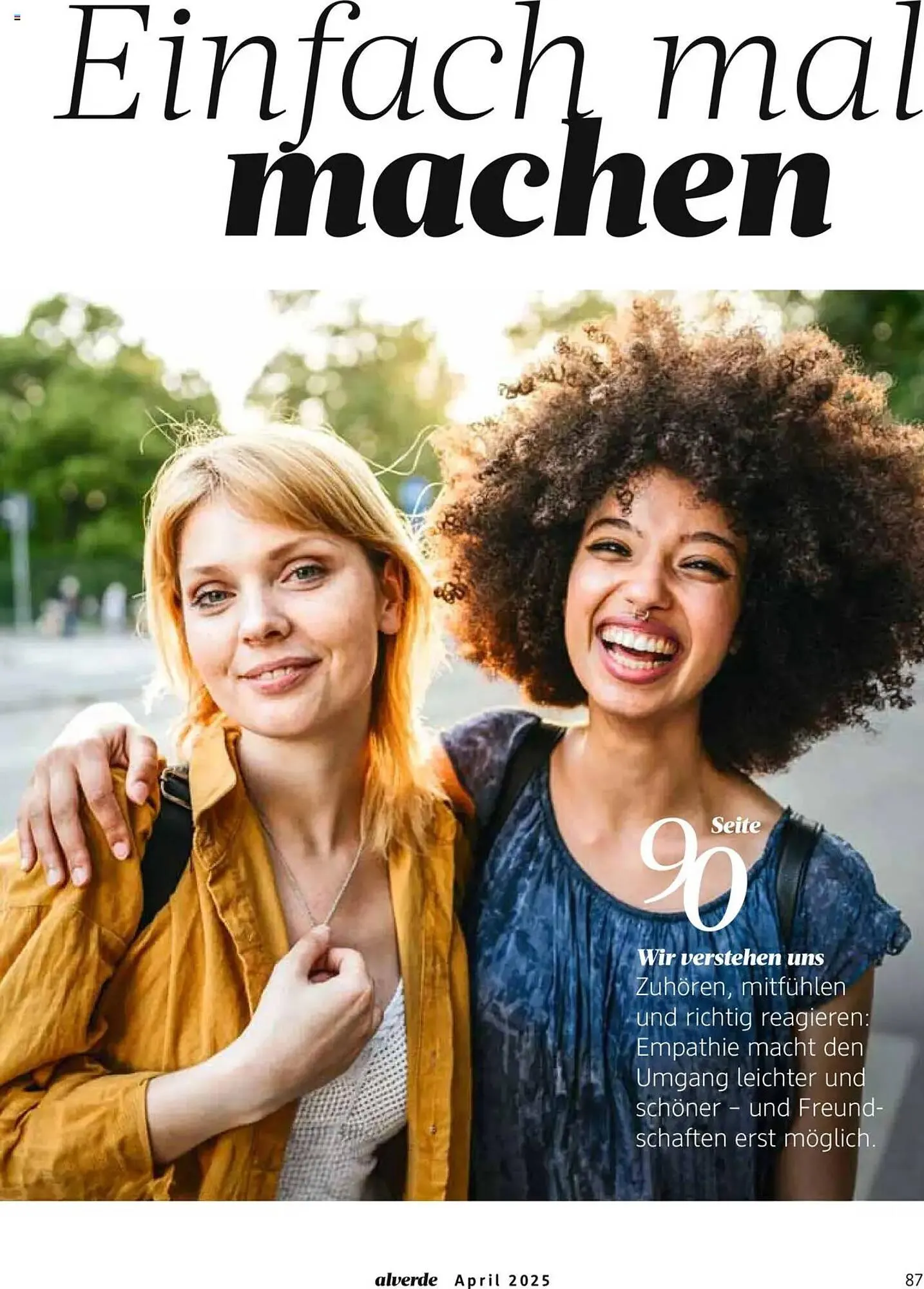 dm drogerie Prospekt von 1. April bis 30. April 2025 - Prospekt seite 87