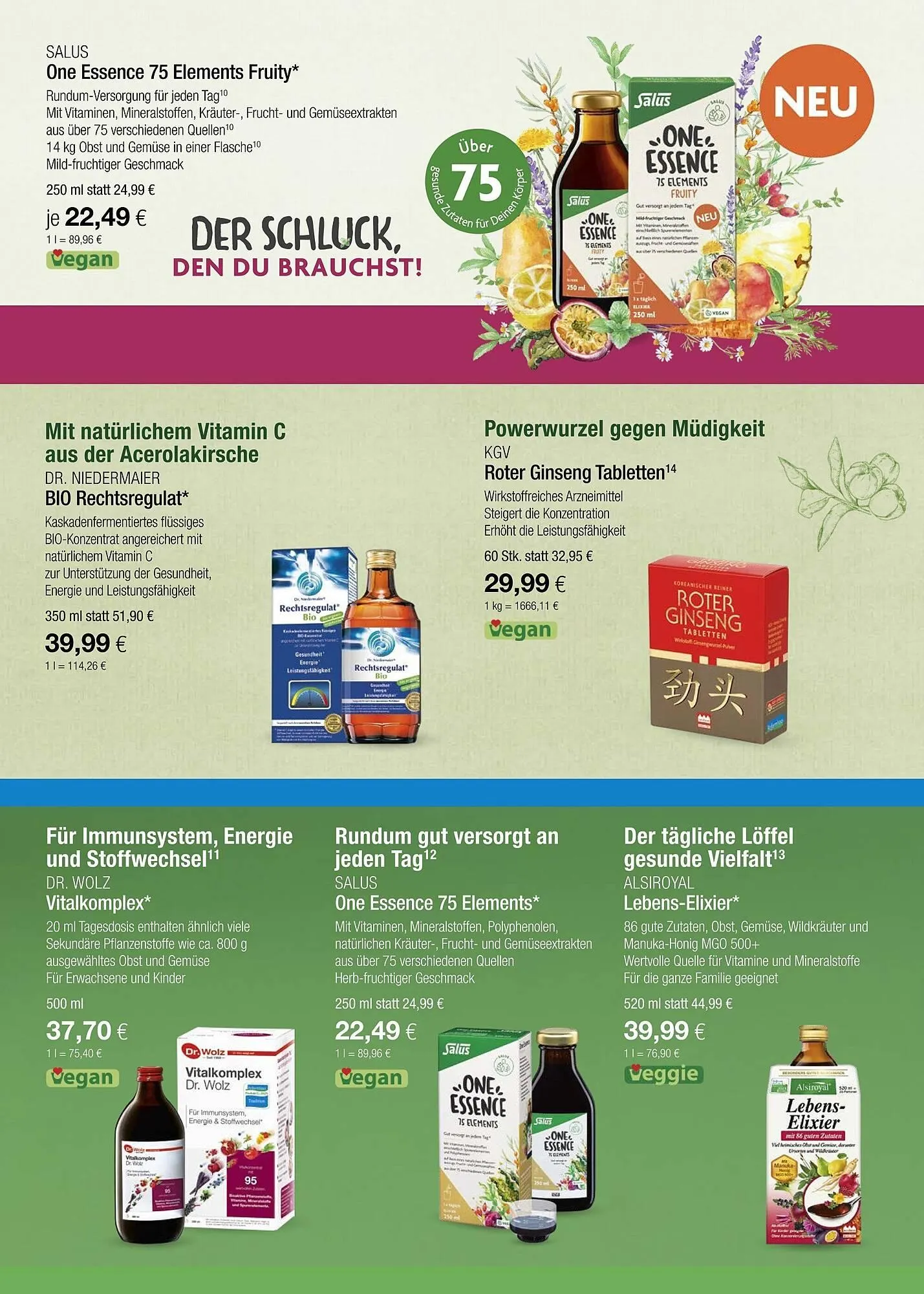 Vitalia Prospekt von 1. März bis 31. März 2026 - Prospekt seite 4