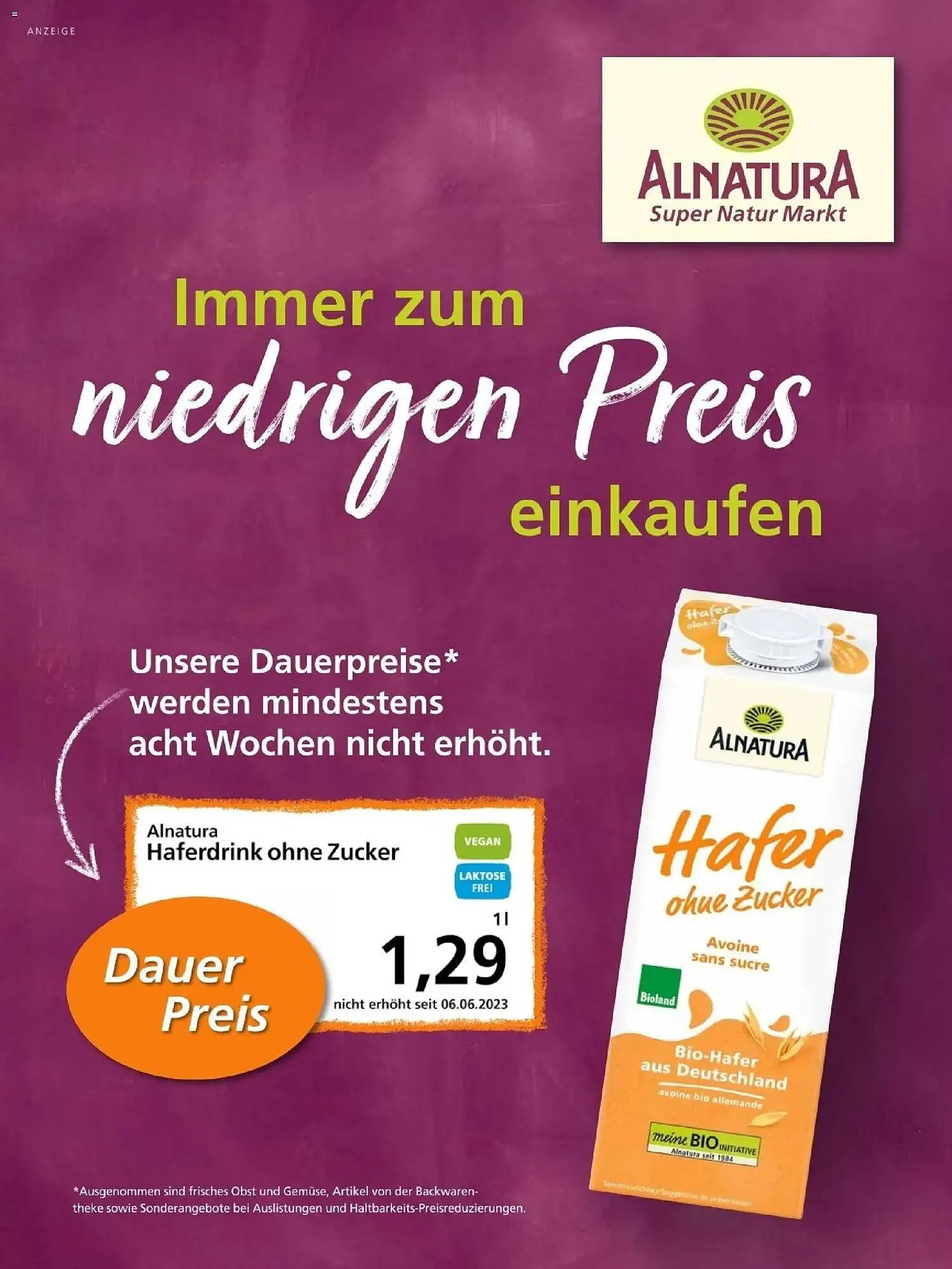 Alnatura Prospekt von 1. Januar bis 31. Januar 2026 - Prospekt seite 2