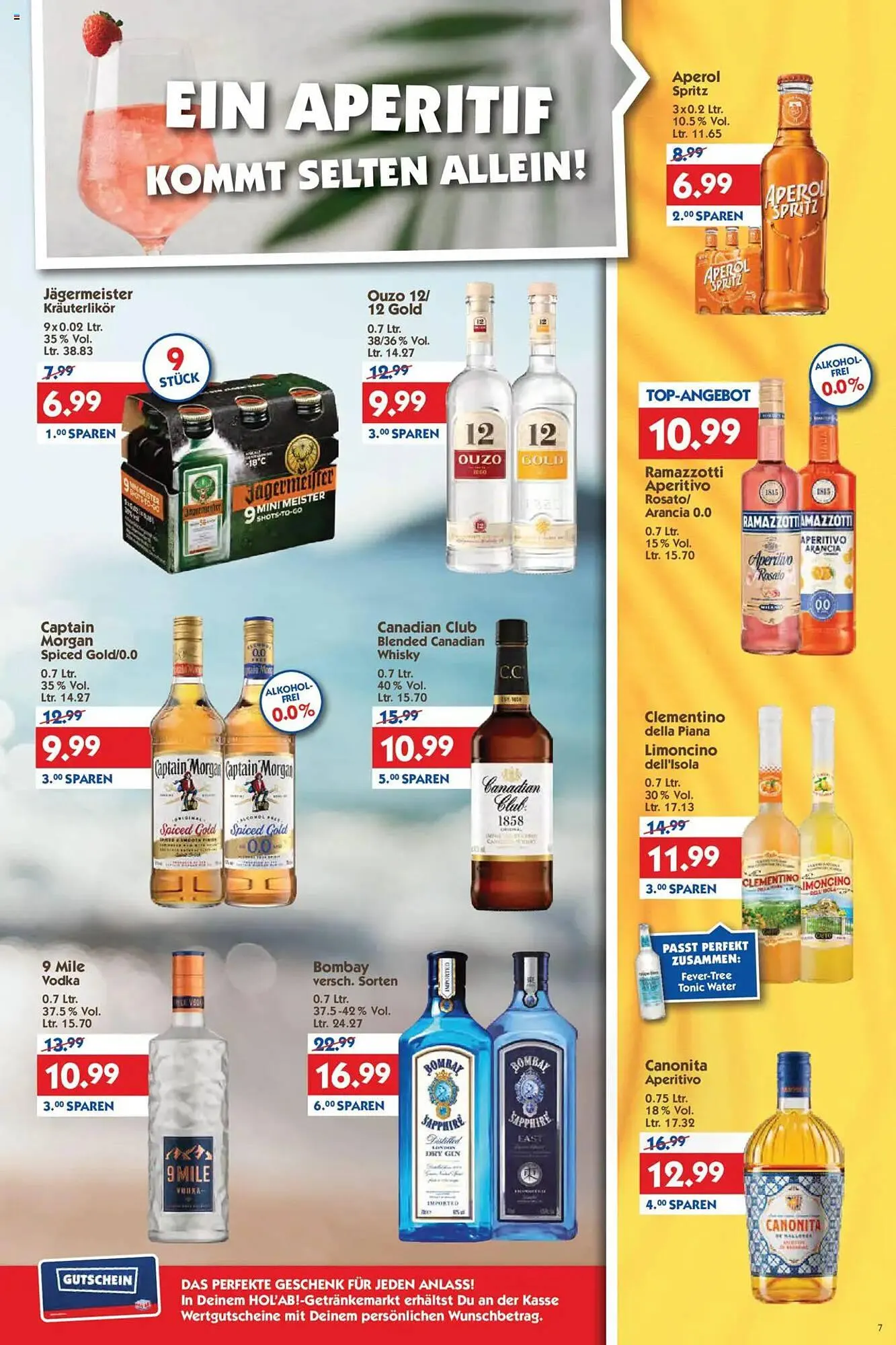 Hol'ab Getränkemarkt Prospekt von 28. Juli bis 2. August 2025 - Prospekt seite 7