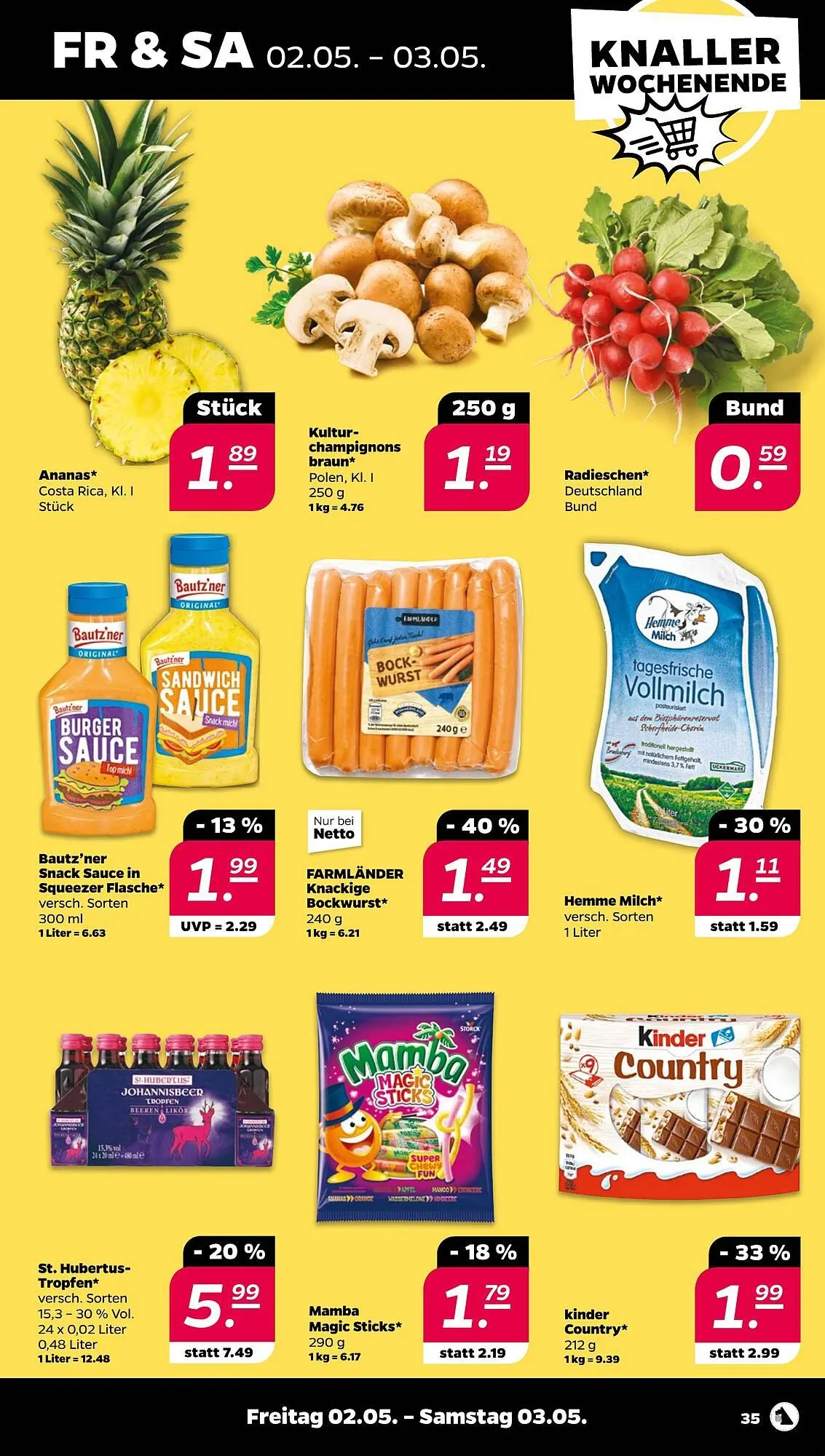 NETTO Prospekt von 28. April bis 3. Mai 2025 - Prospekt seite 35