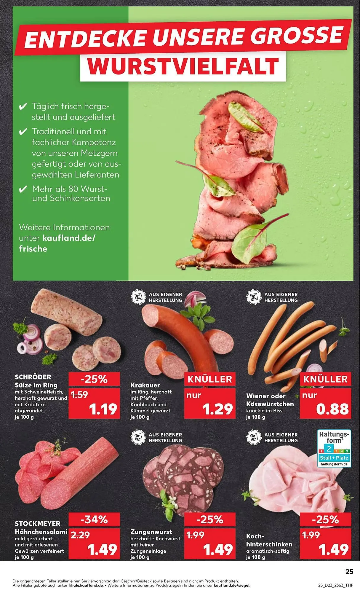 Kaufland Prospekt von 5. Juni bis 11. Juni 2025 - Prospekt seite 25