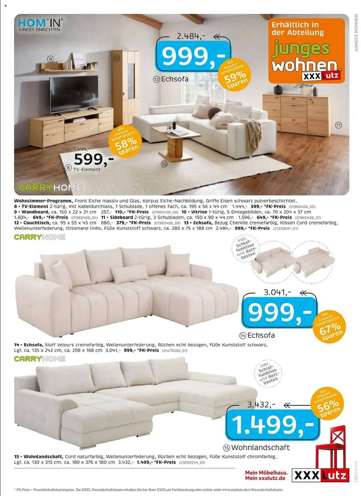 XXXLutz Prospekt von 8. Februar bis 22. Februar 2026 - Prospekt seite 25